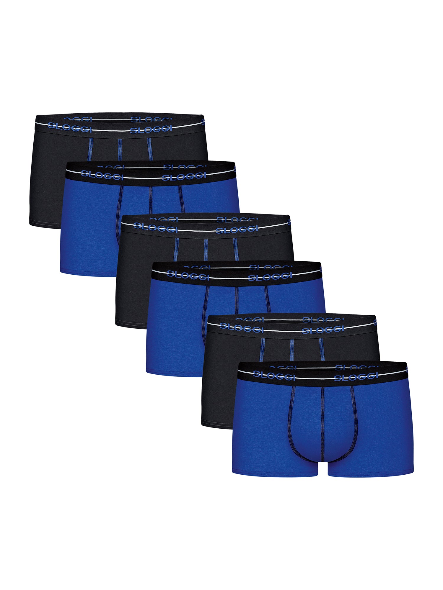 sloggi Herren Trunks Start Hipster 6er Pack