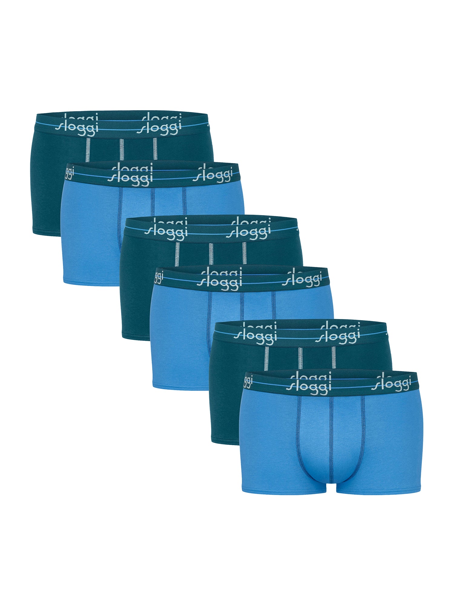 sloggi Herren Trunks Start Hipster 6er Pack