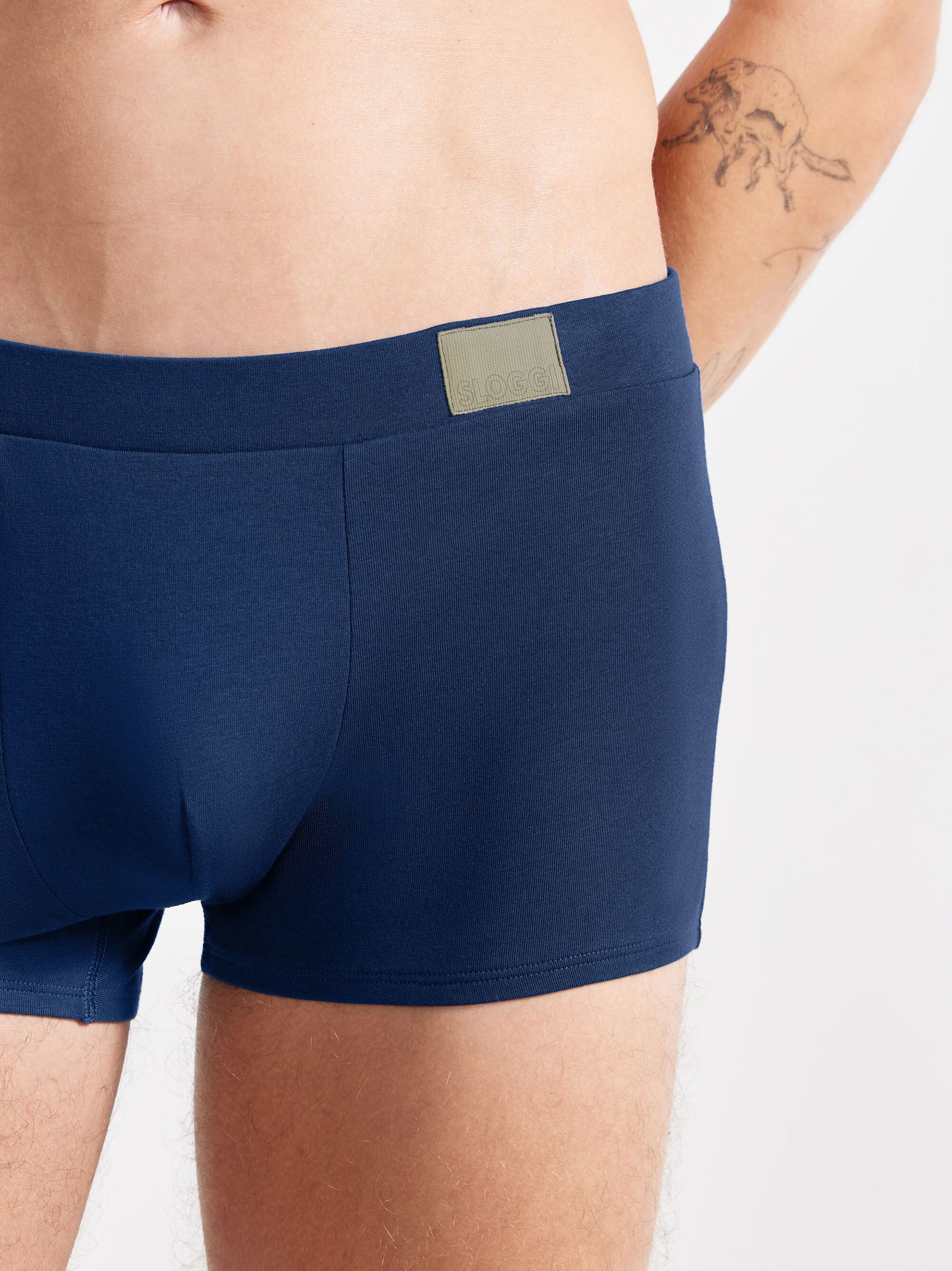 sloggi Herren Trunks Go Natural 2er Pack