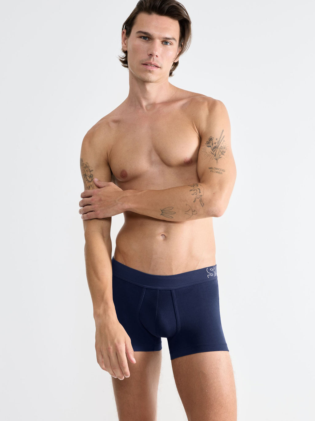 BLUE BLACK / L