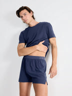 BLUE BLACK / L