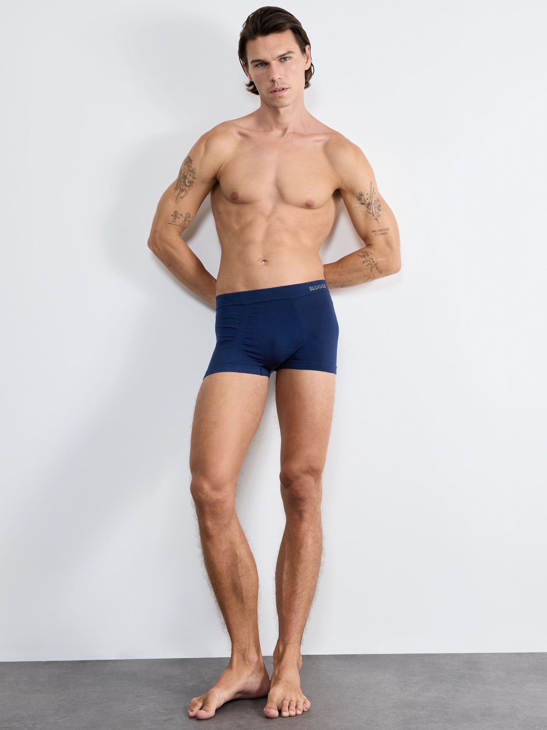 sloggi Herren Trunks Go Smooth 4er Pack