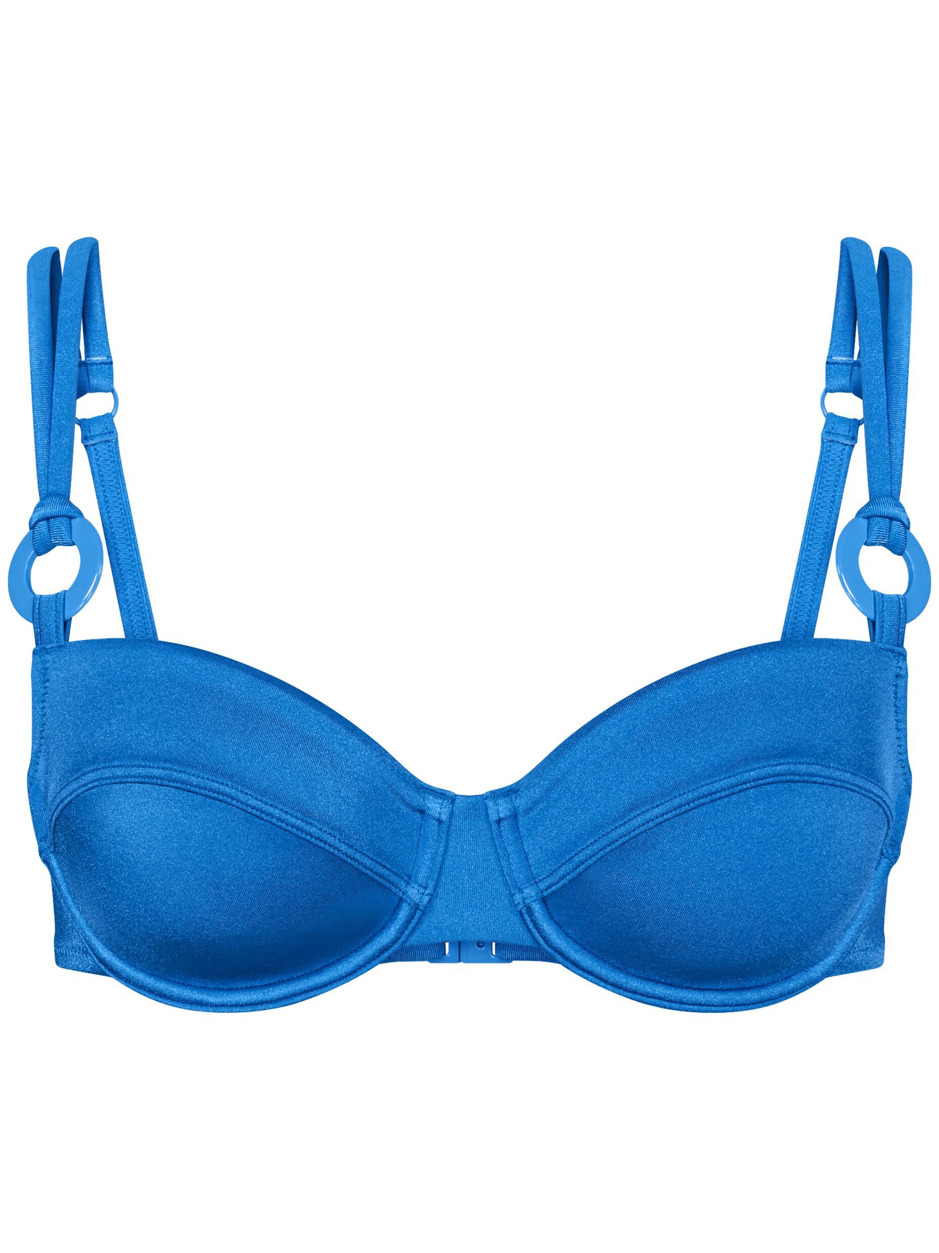 Triumph Damen Bügel-Bikini-Top Midnight Swim - wattiertes Balconette-Oberteil aus recyceltem Material