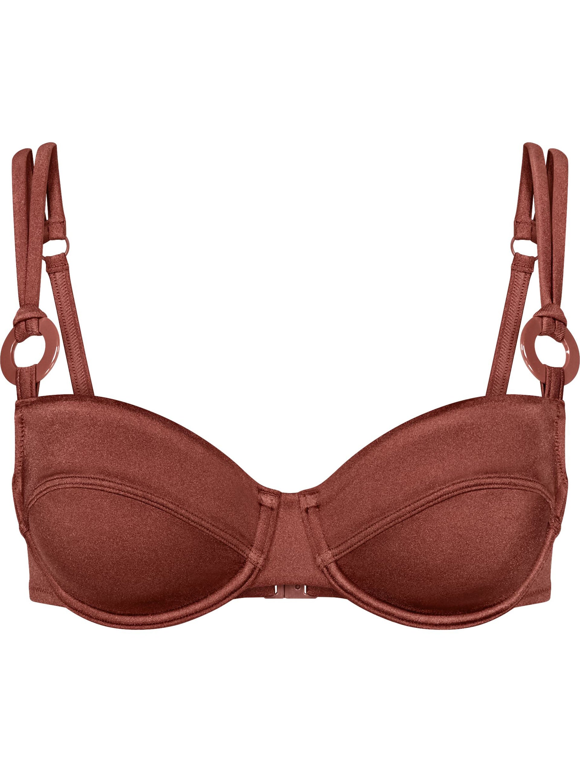 Triumph Damen Bügel-Bikini-Top Midnight Swim - wattiertes Balconette-Oberteil aus recyceltem Material