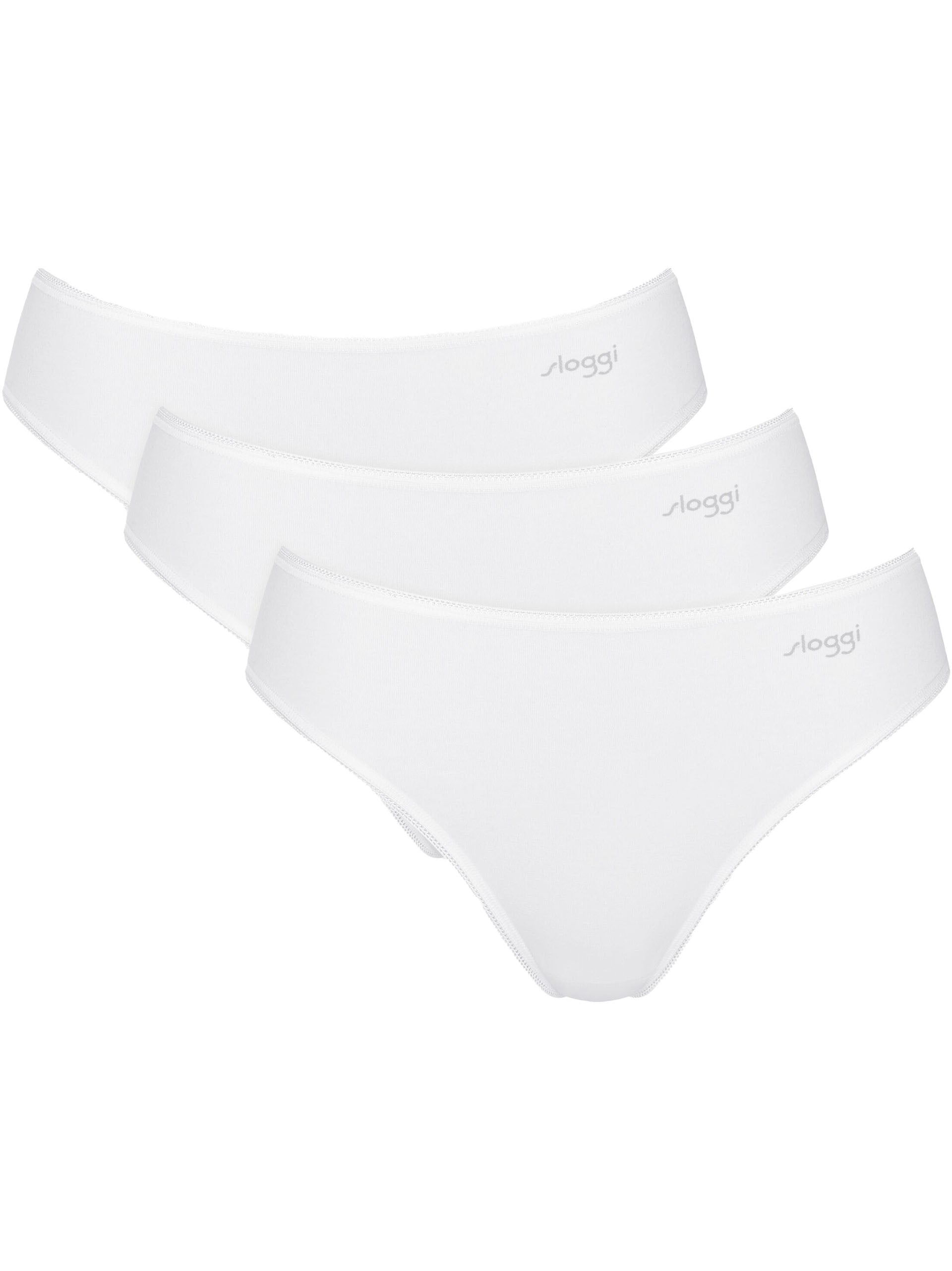 sloggi Damen Taislip Pure Comfort 3er Pack
