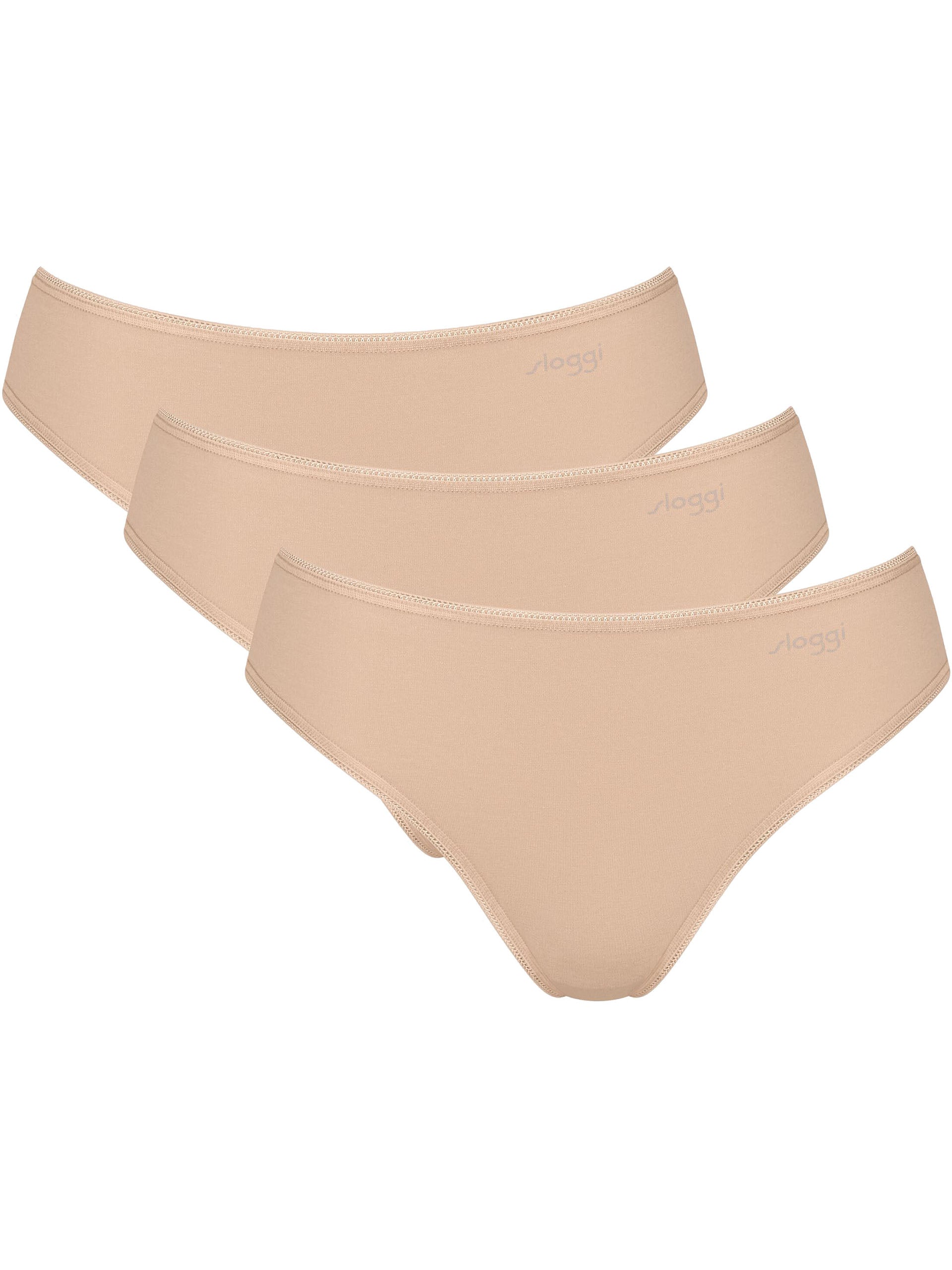 sloggi Damen Taislip Pure Comfort 3er Pack