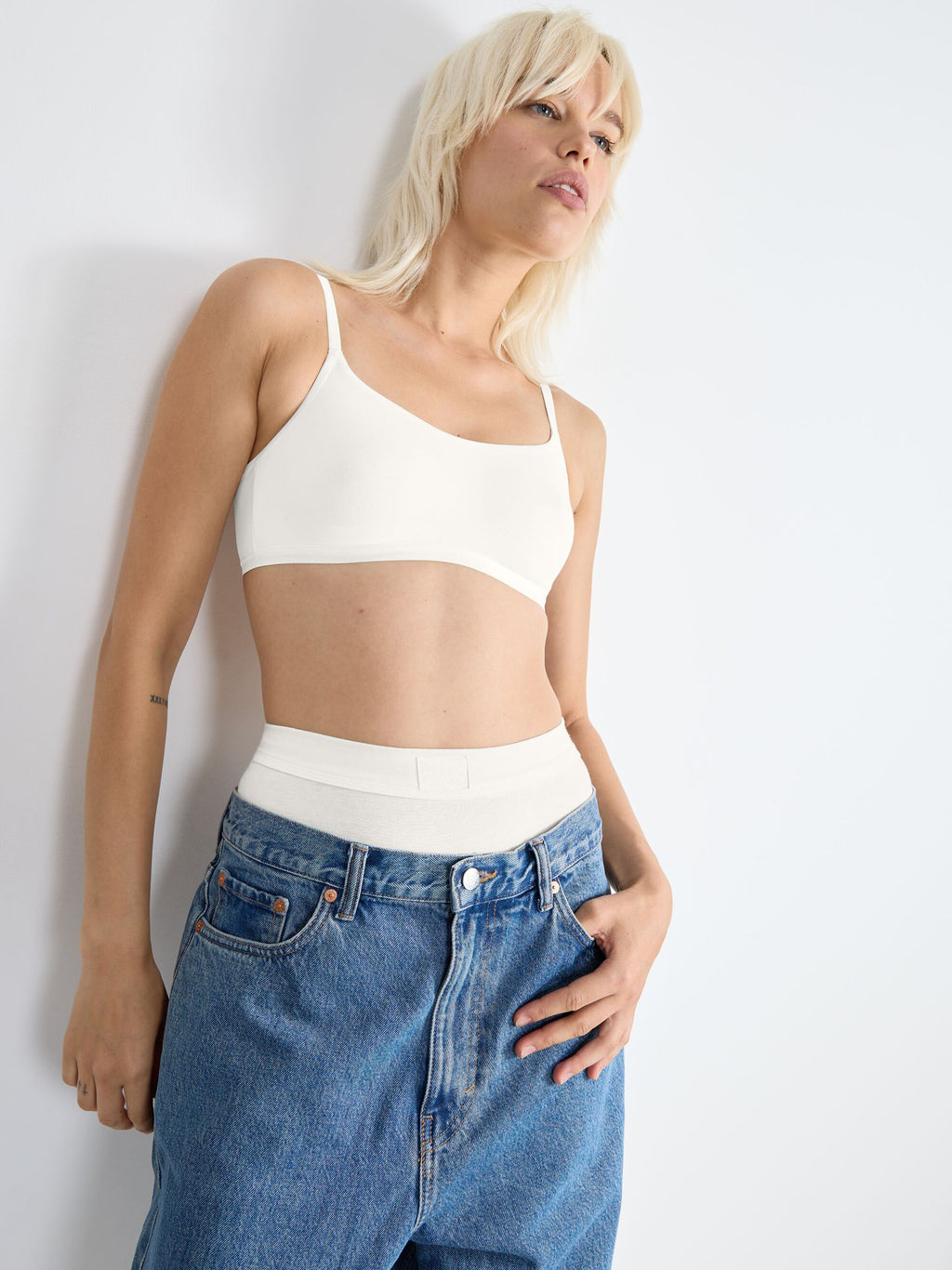 SILK WHITE / L