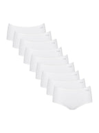 WHITE / L