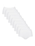 WHITE / L