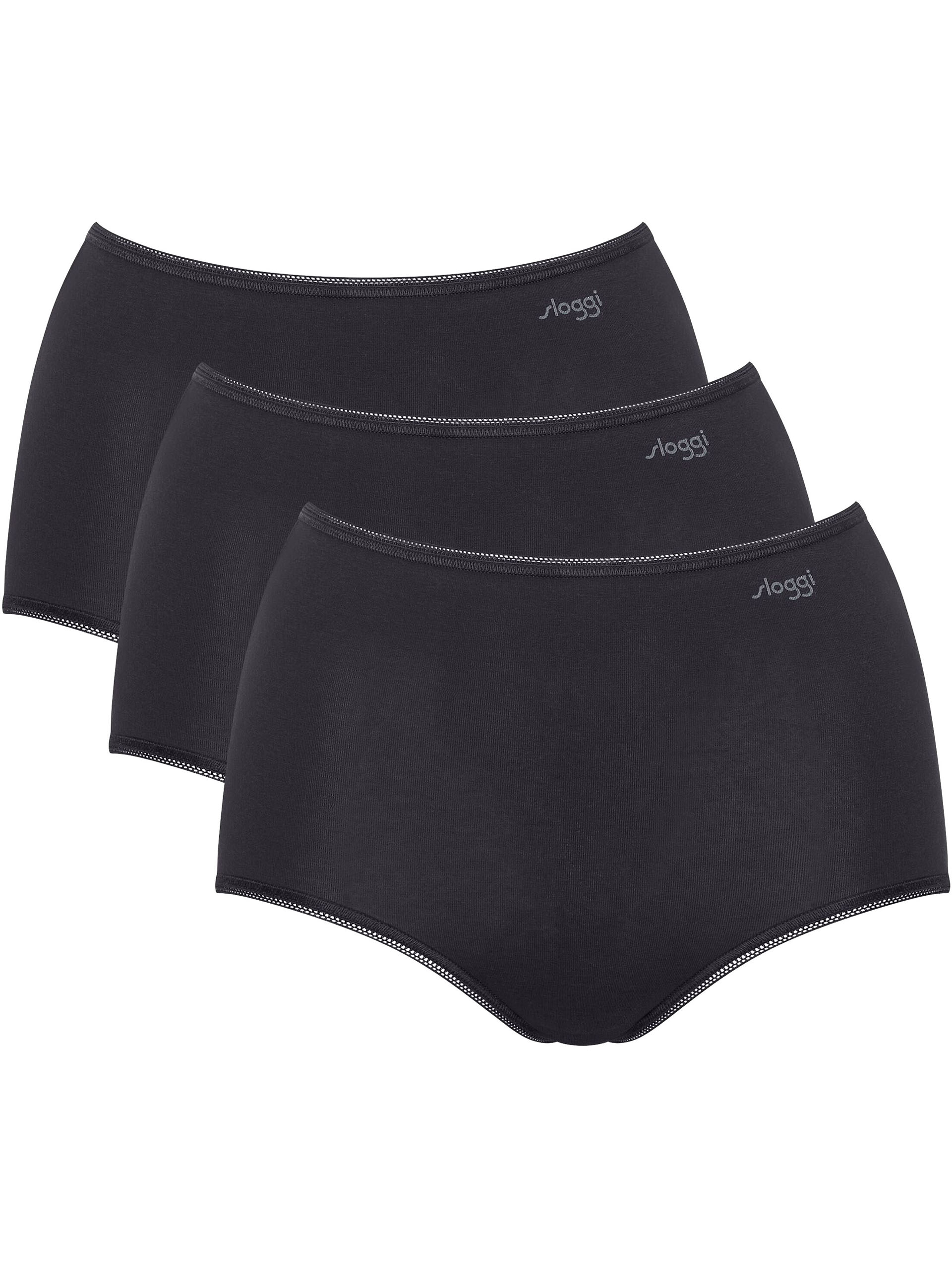 sloggi Damen Maxislip Pure Comfort 3er Pack
