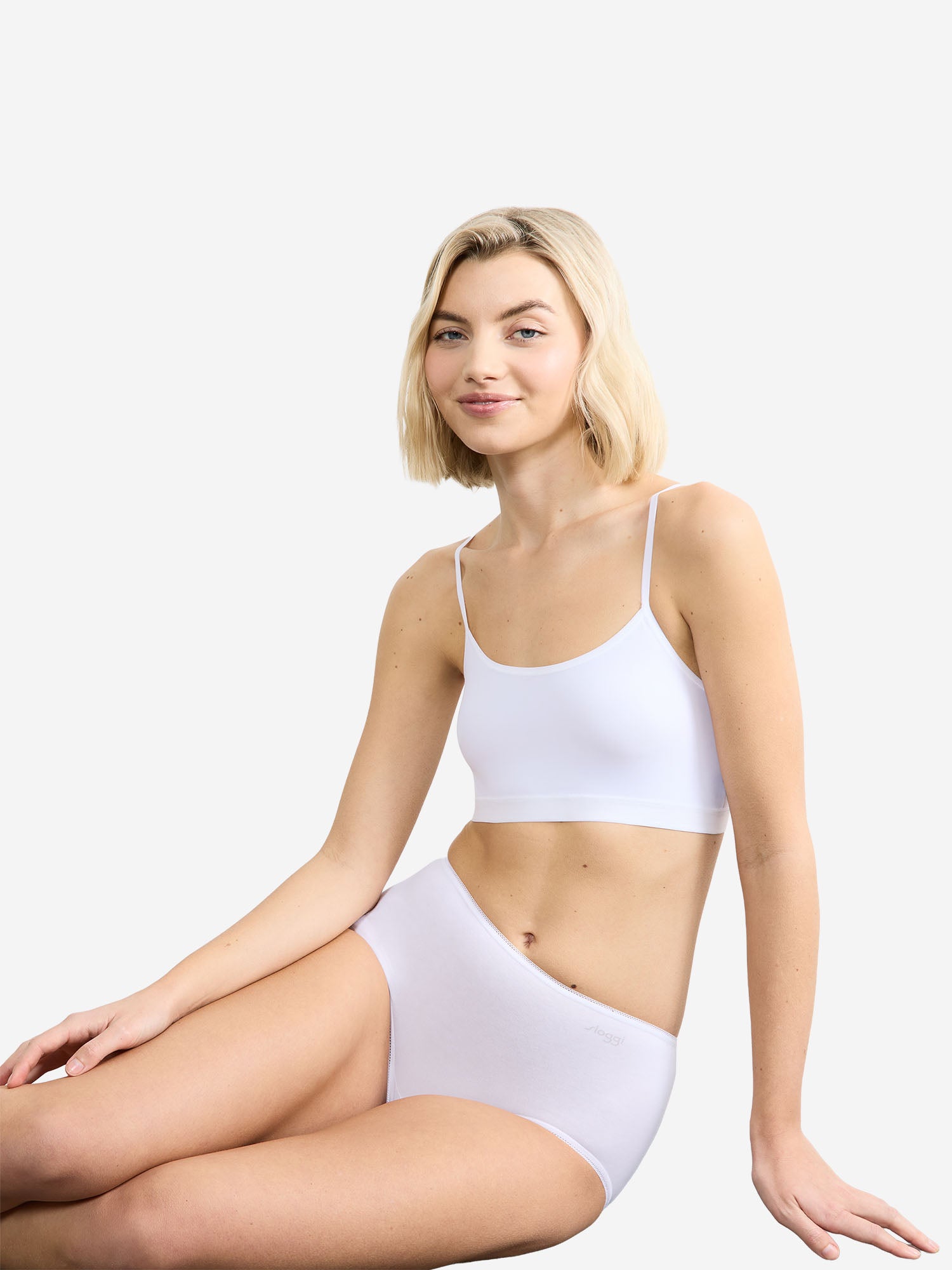 WHITE / L