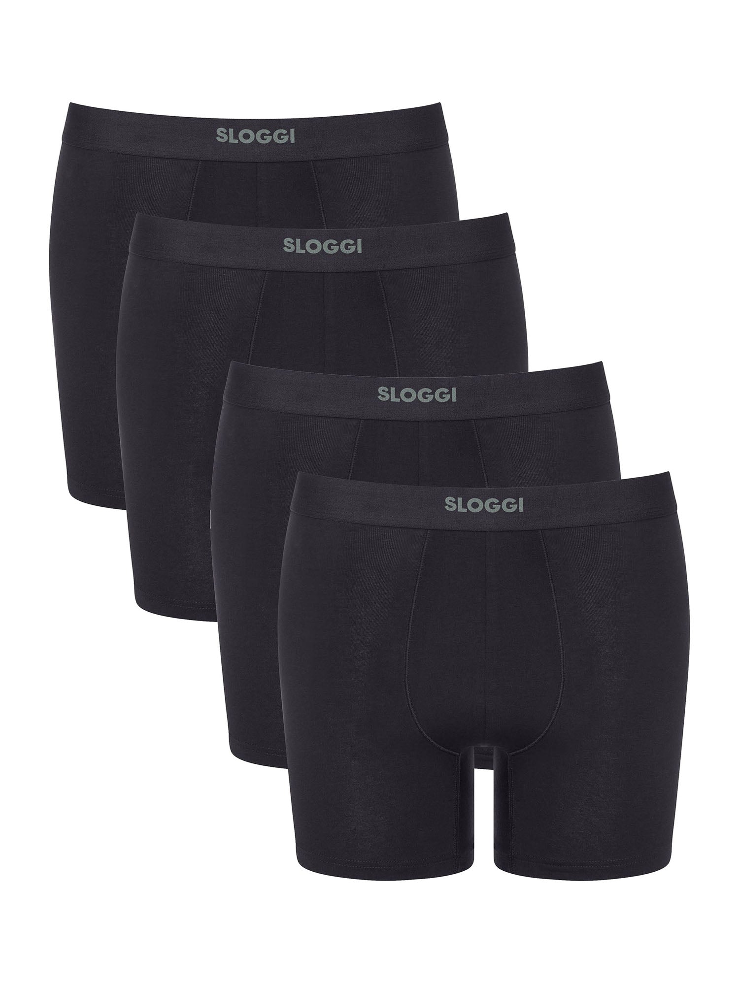 sloggi Herren Boxer-Briefs Ever Ease 4er Pack