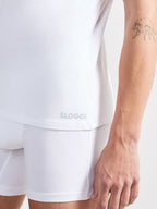 WHITE / L