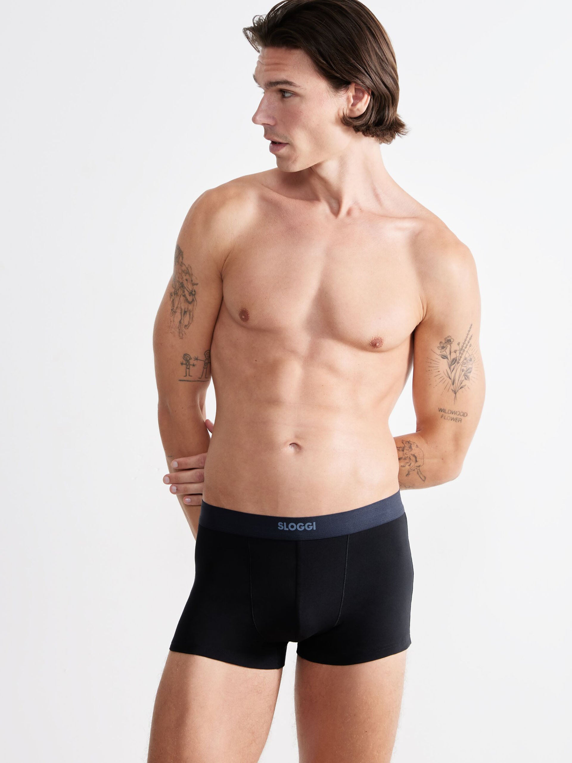 sloggi Herren Trunks Ever Ease 6er Pack