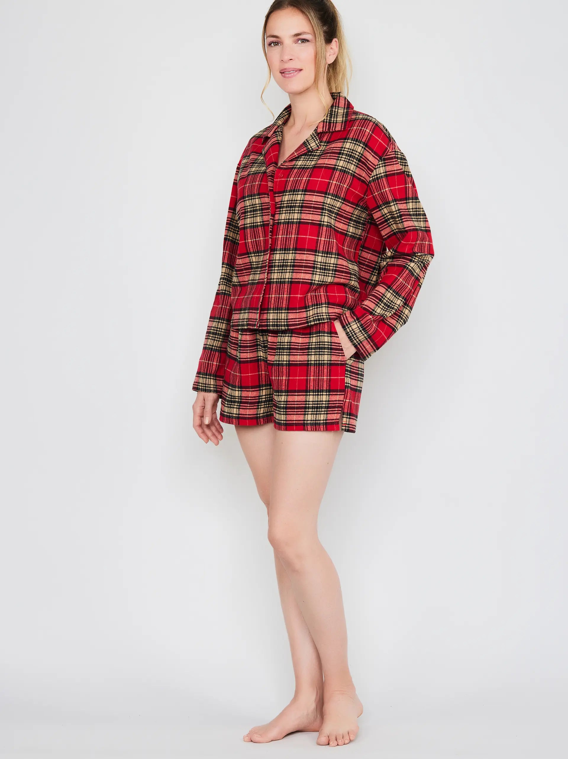 BRIGHT RED / L