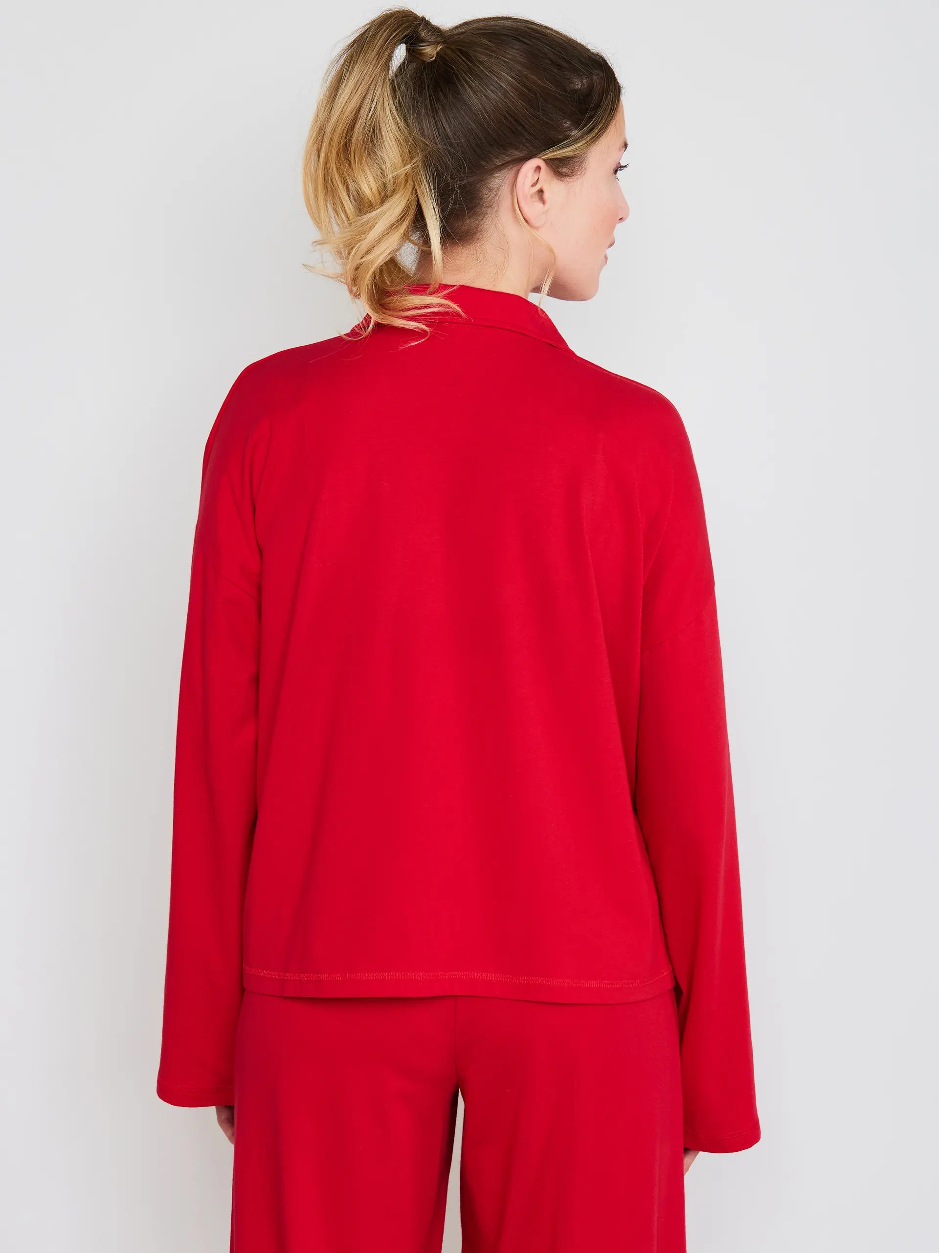 BRIGHT RED / L