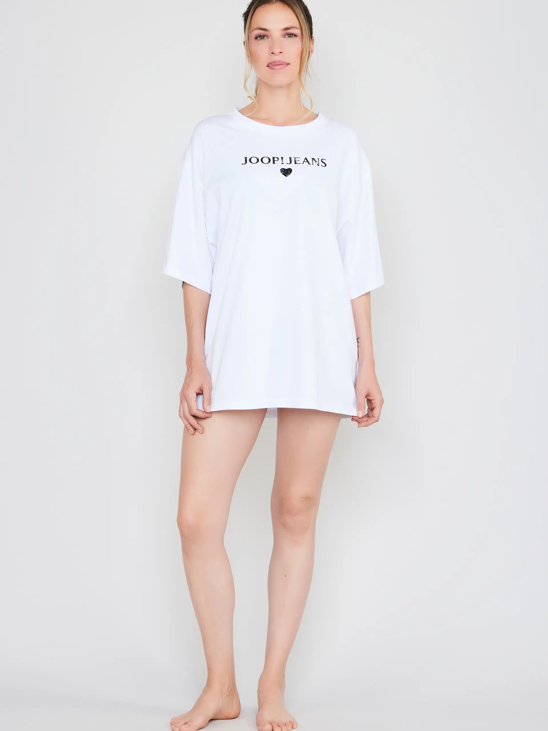 WHITE / L