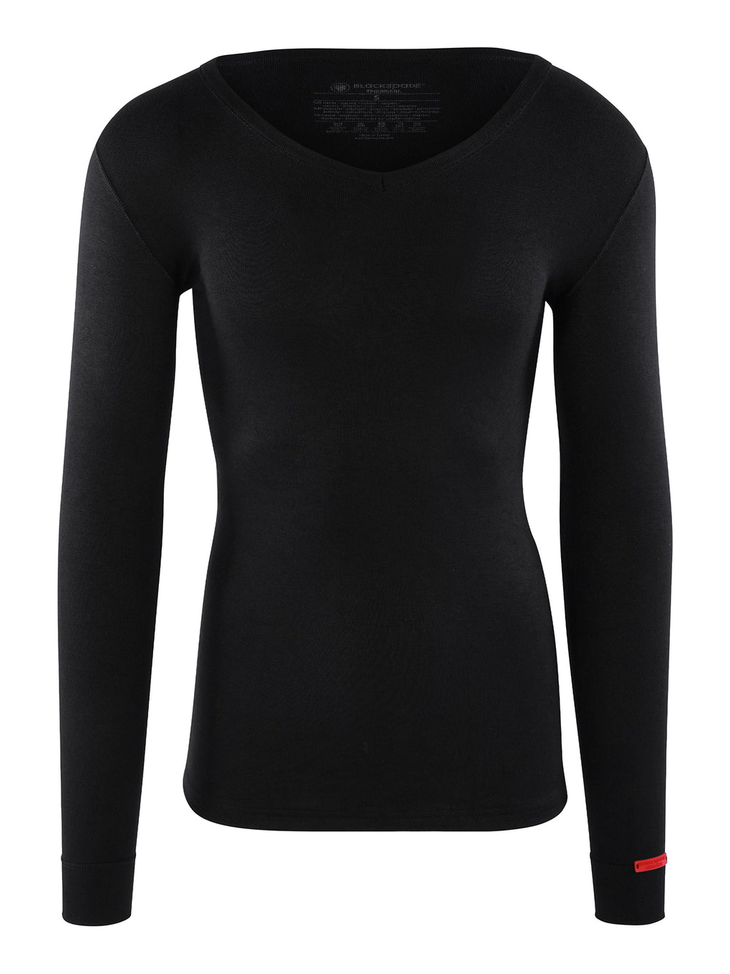 Blackspade Unisex Thermounterhemd Longsleeve V-Neck