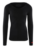 Blackspade Unisex Thermounterhemd Longsleeve V-Neck