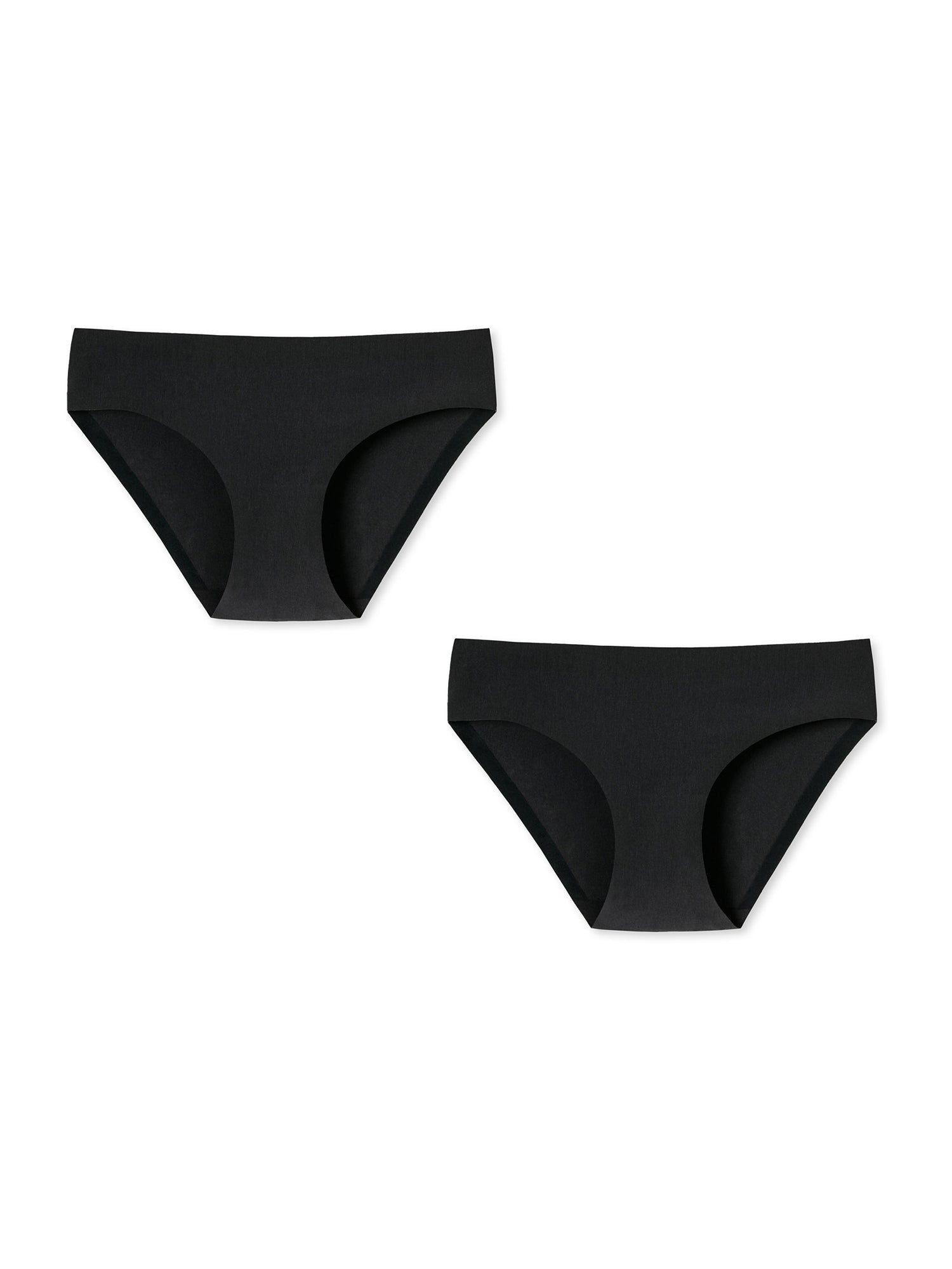 SCHIESSER Damen Slip Invisible Cotton 2er Pack