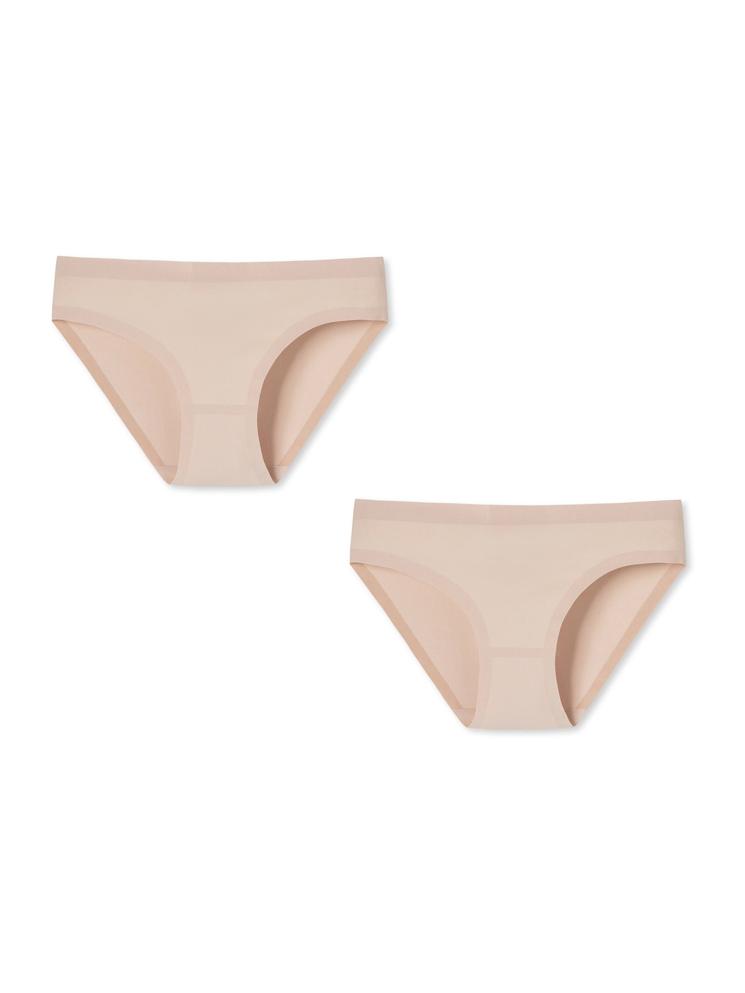 SCHIESSER Damen Slip Invisible Cotton 2er Pack