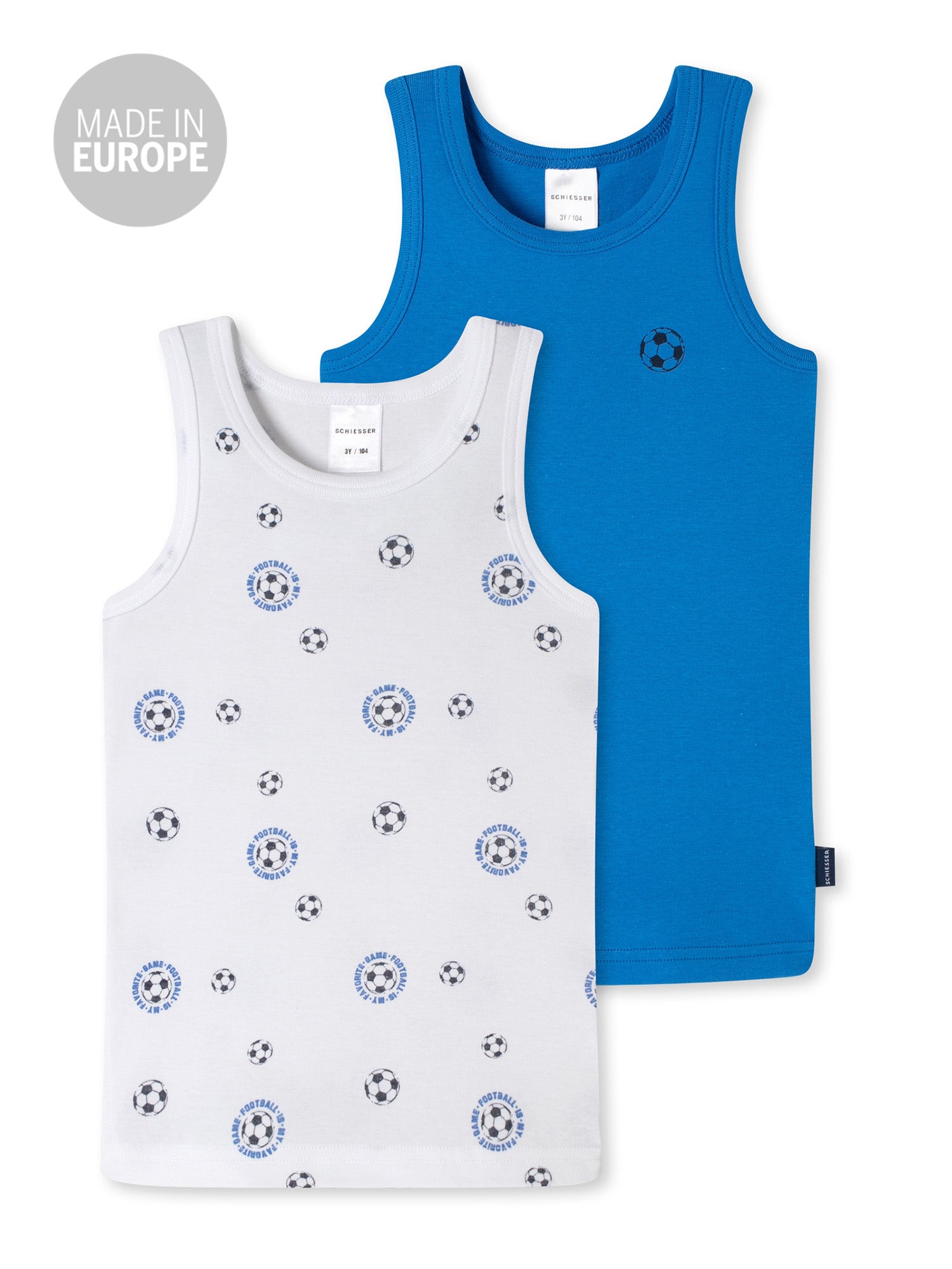 weiß/blau / 104