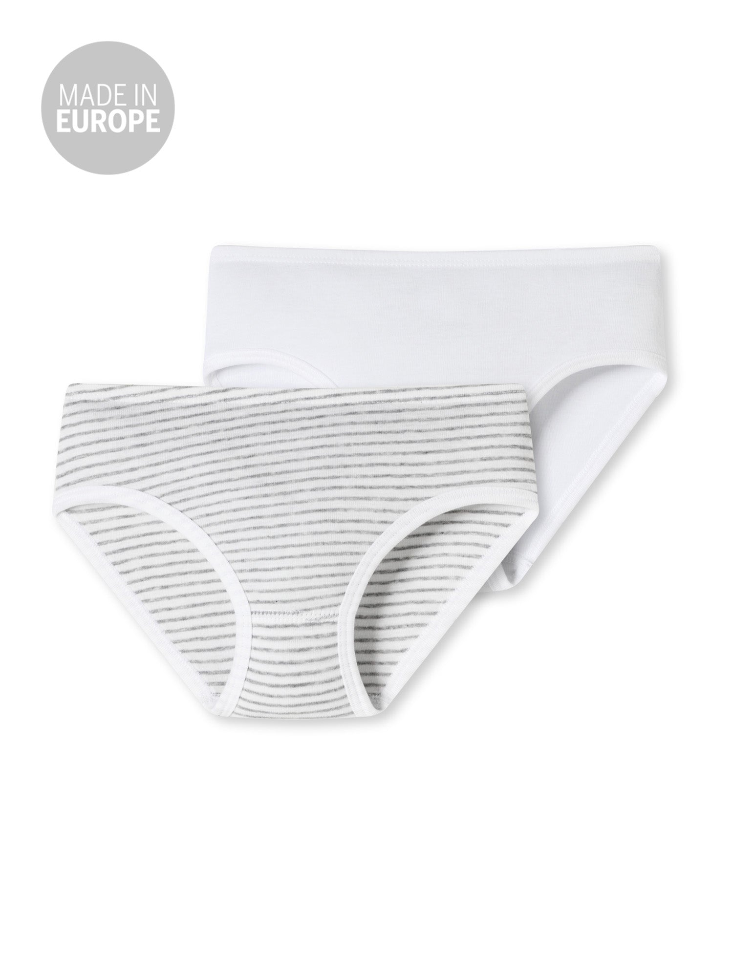 SCHIESSER Mädchen Slip Basic Kids 2er Pack