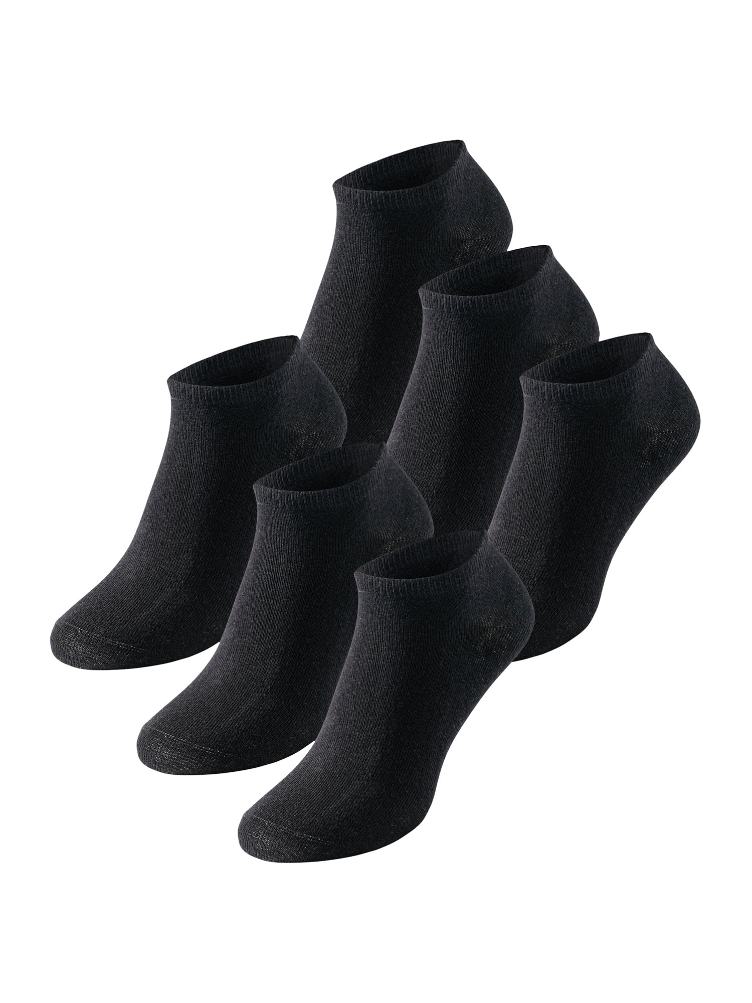 SCHIESSER Damen Sneakersocken Uncover 6er Pack