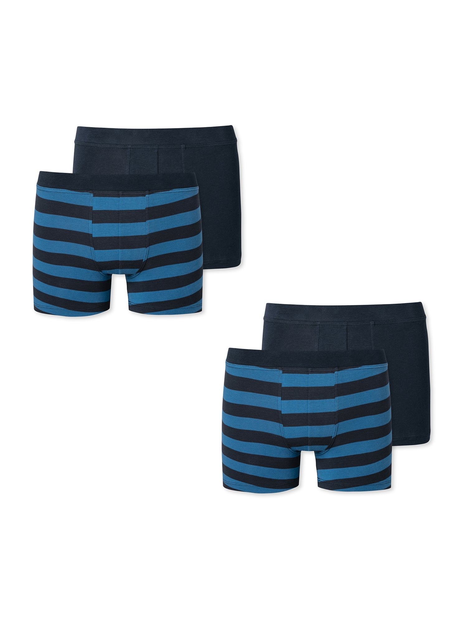 SCHIESSER Jungen Trunks Allday Basic 4er Pack