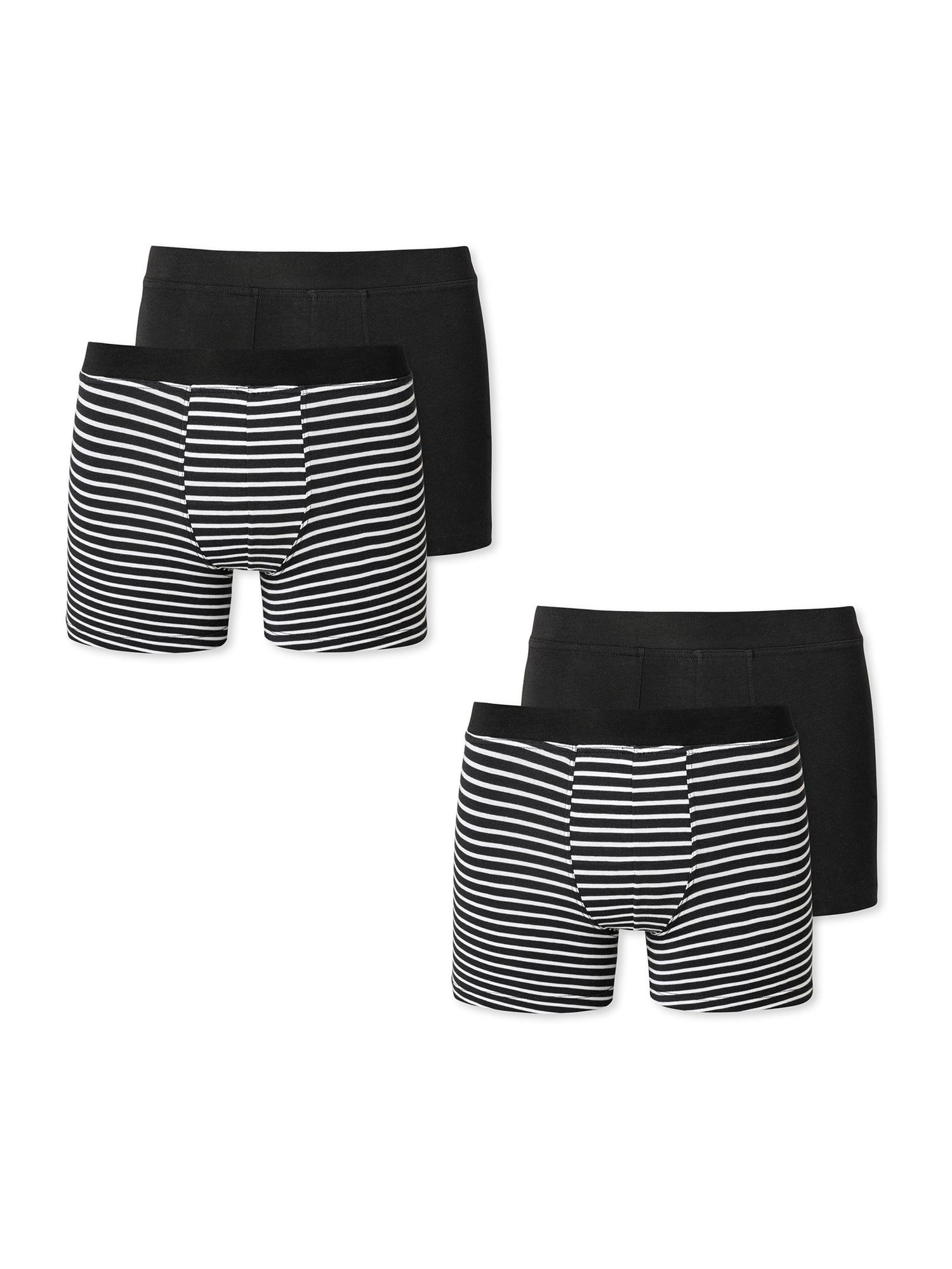 SCHIESSER Jungen Trunks Allday Basic 4er Pack