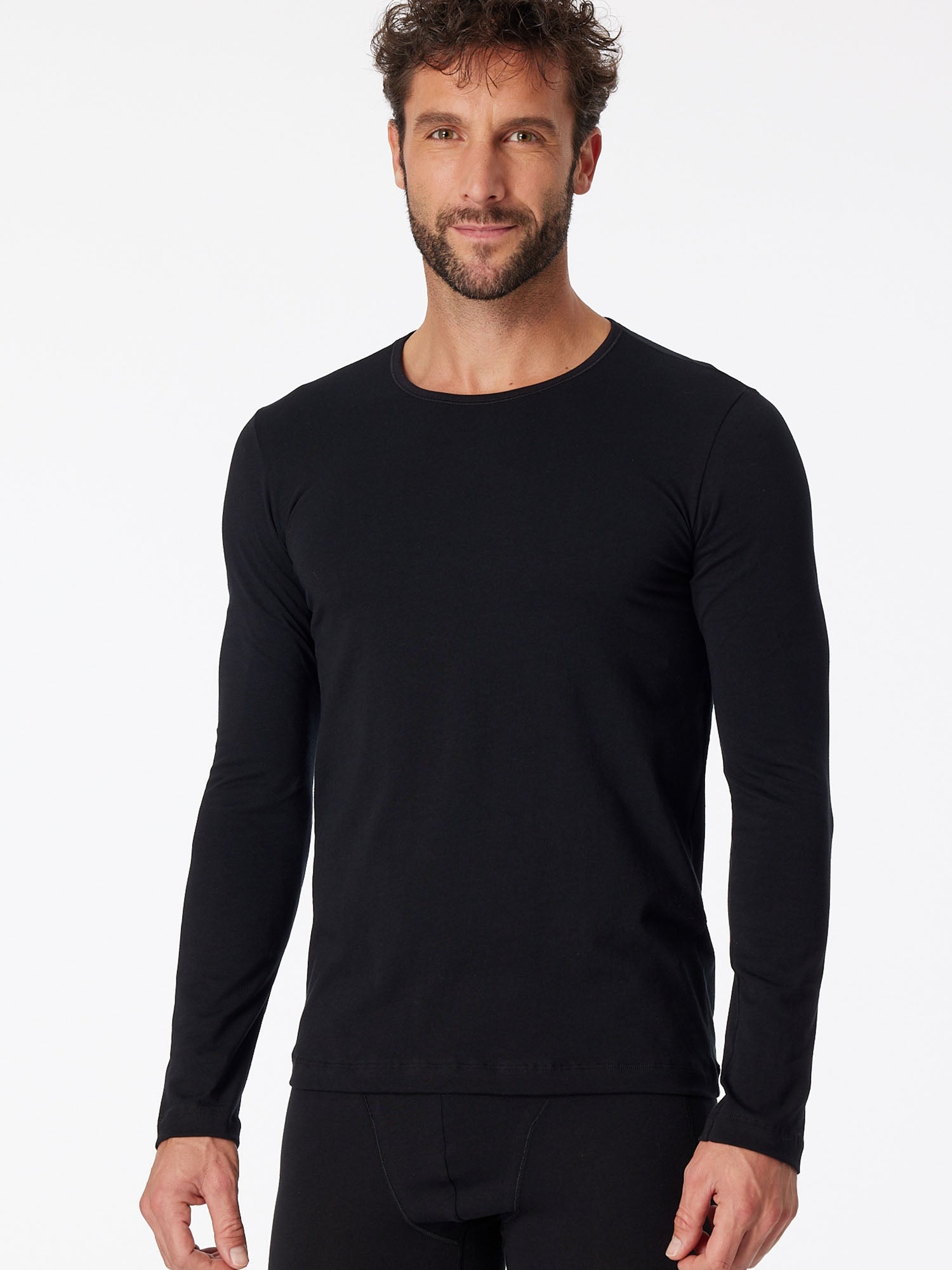 SCHIESSER Herren Longsleeve 95/5 Originals