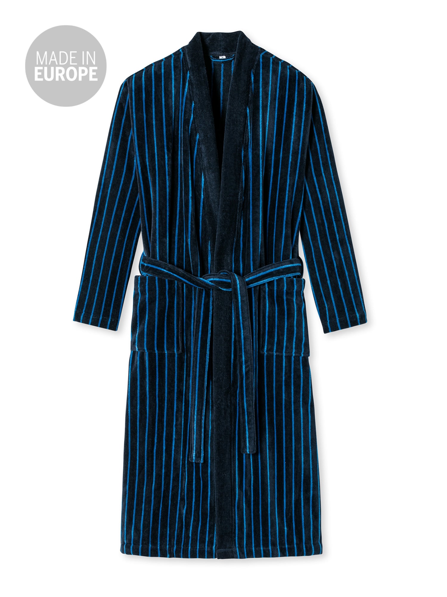 SCHIESSER Herren Bademantel Timeless Comfort