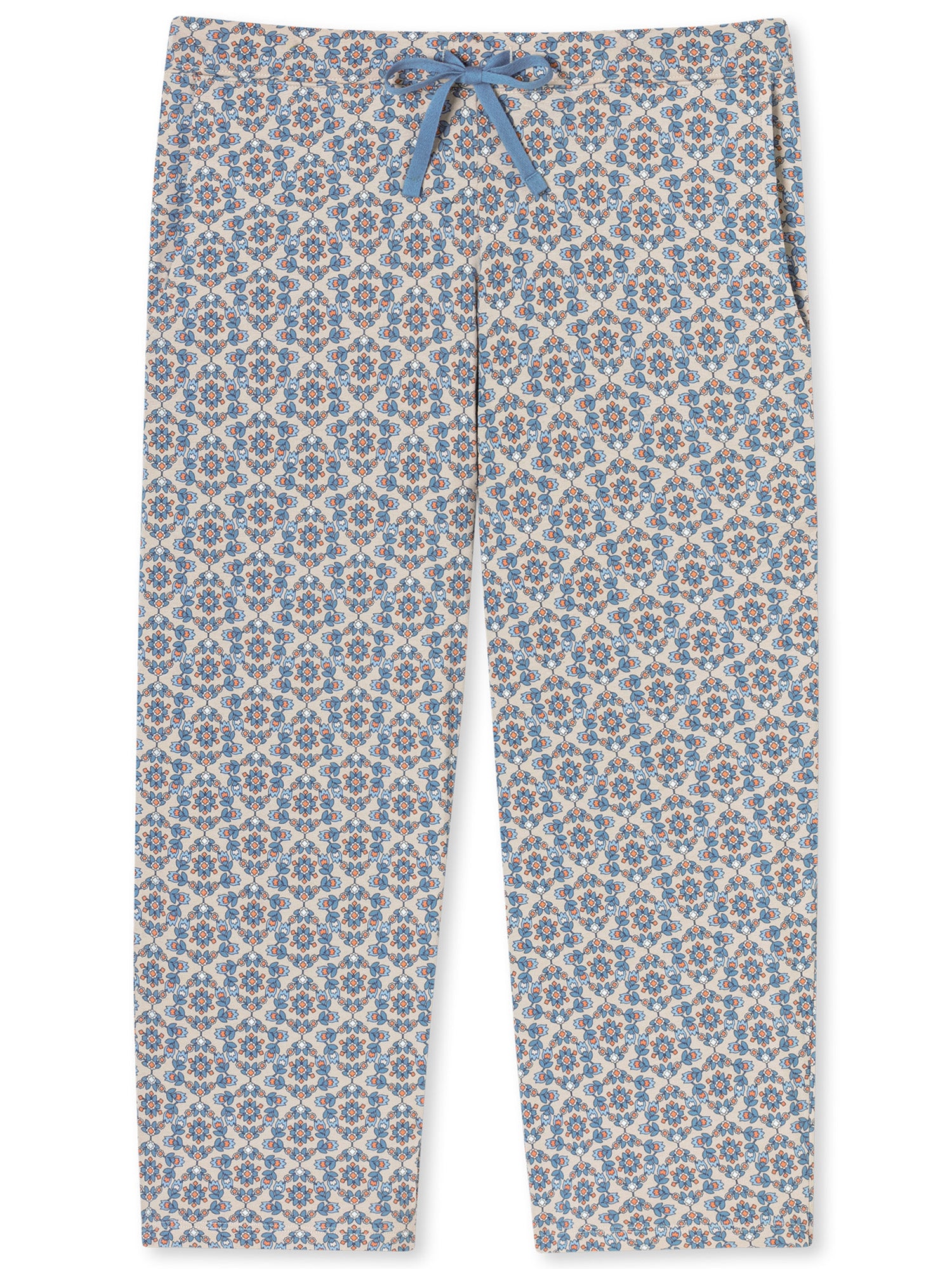 SCHIESSER Damen Pyjamahose Mix & Relax 3/4
