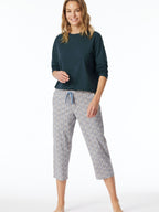 hellblau, beige / 34