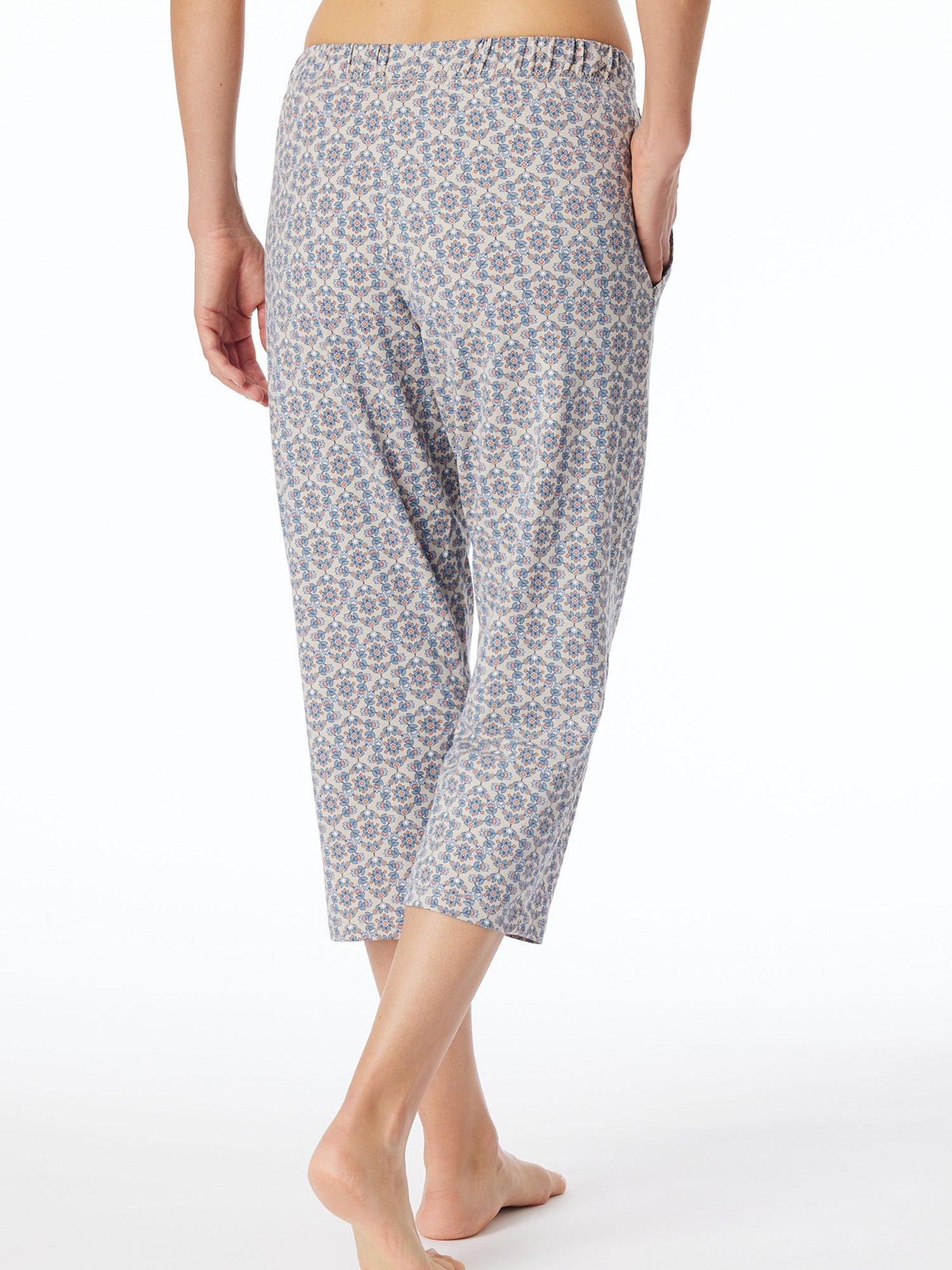 hellblau, beige / 34