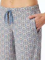 hellblau, beige / 34