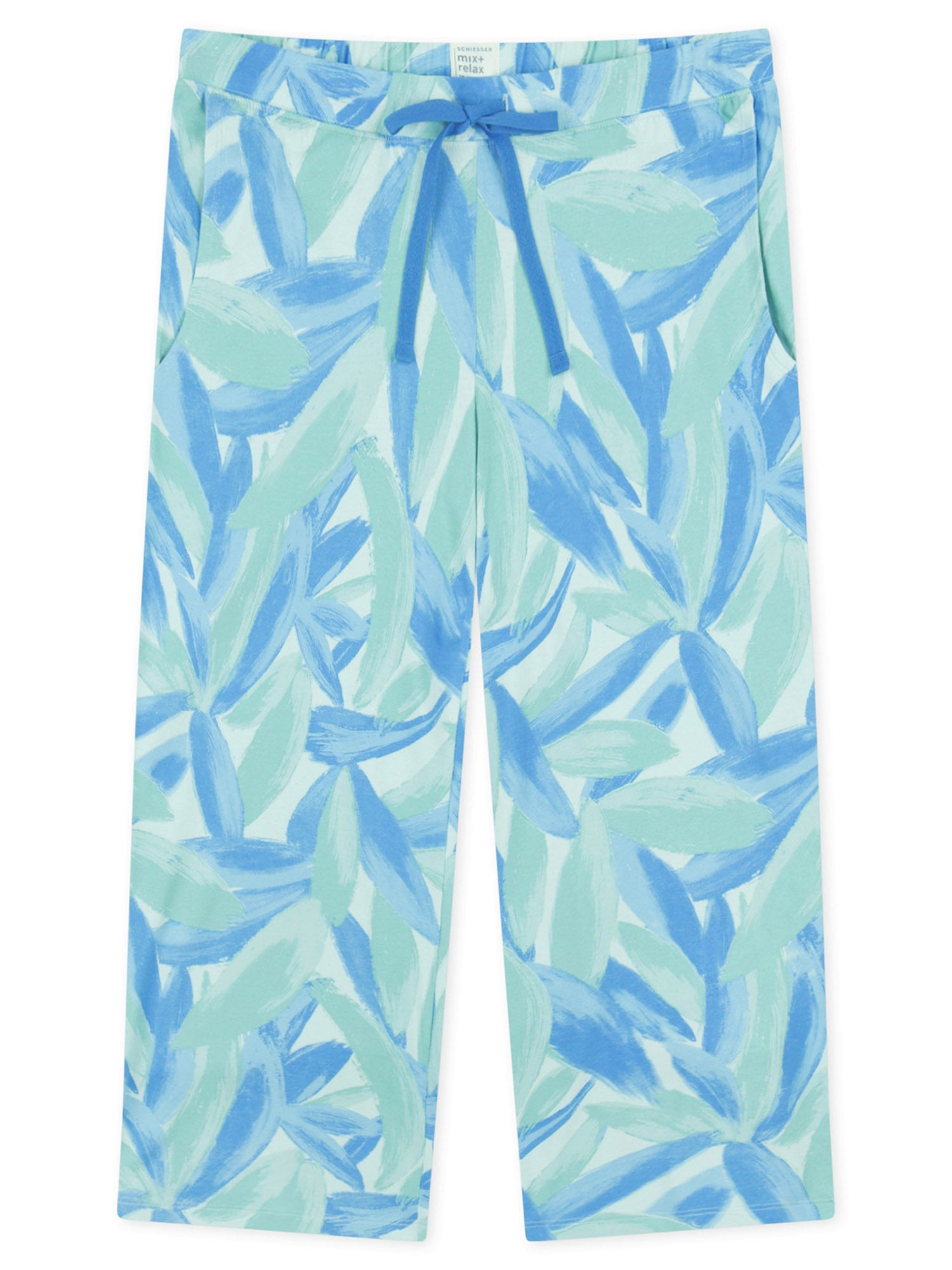 SCHIESSER Damen Pyjamahose Mix & Relax 3/4