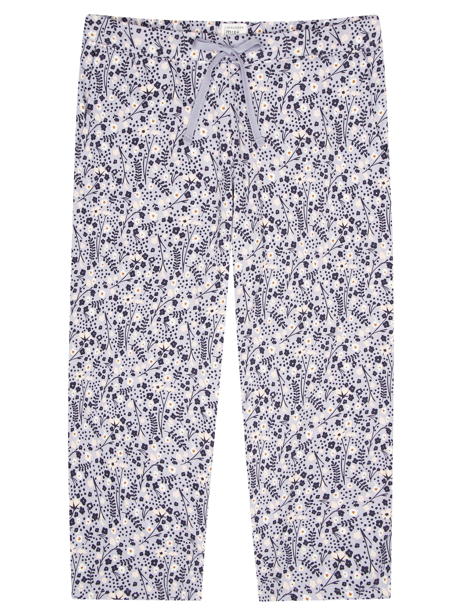 SCHIESSER Damen Pyjamahose Mix & Relax 3/4