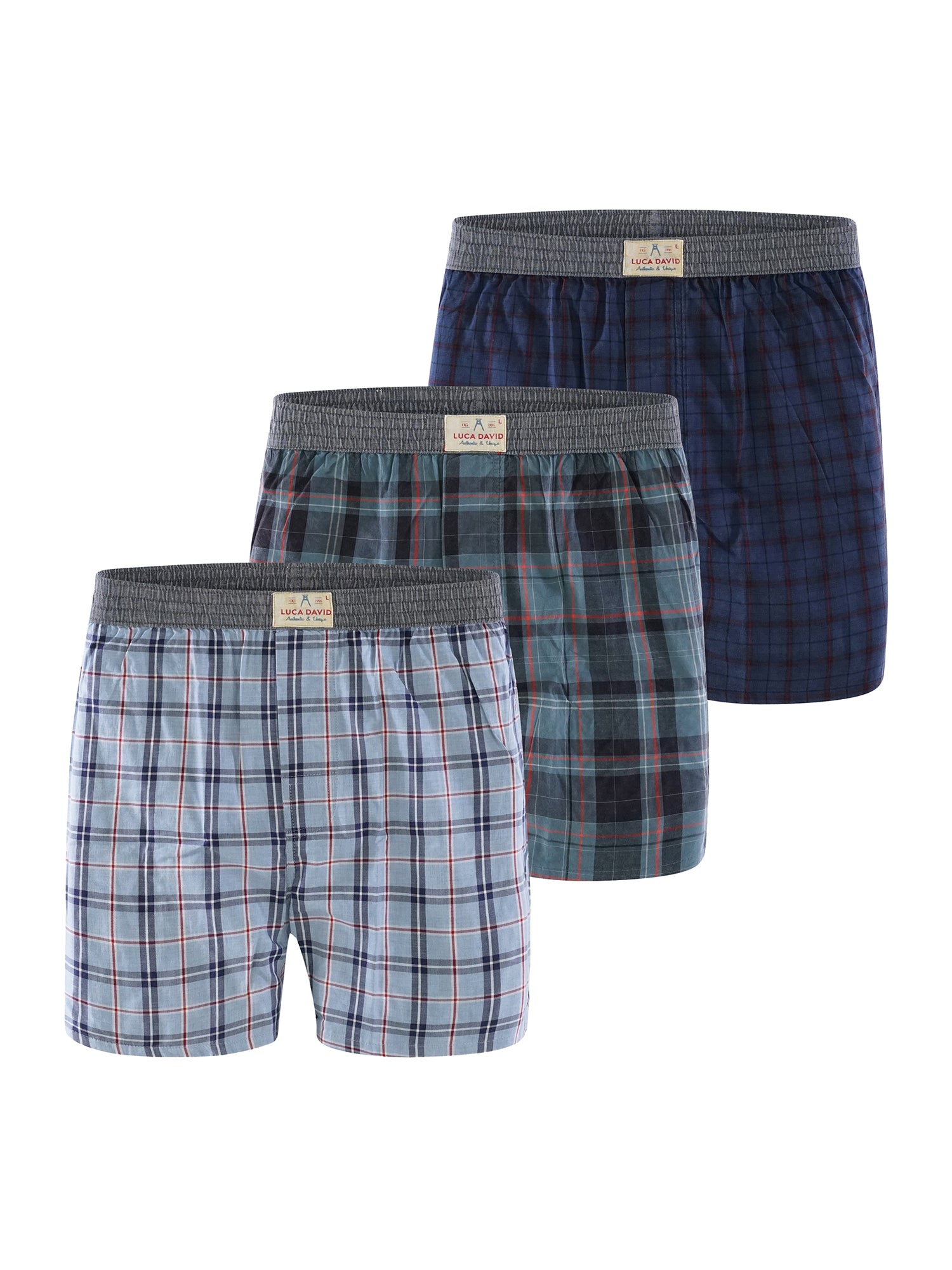 navy/mehrfarbig / L
