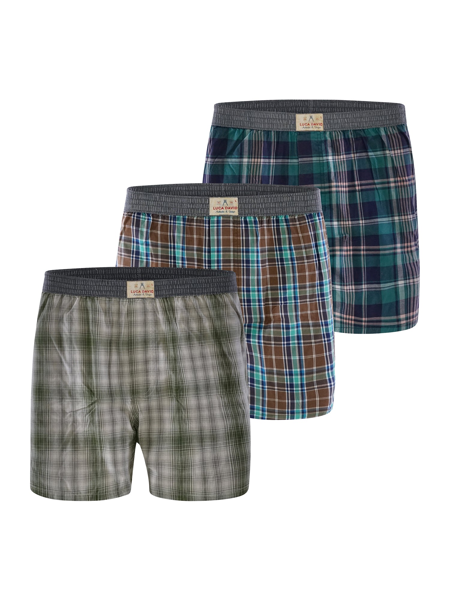 Luca David Herren Boxershorts Olden Glory