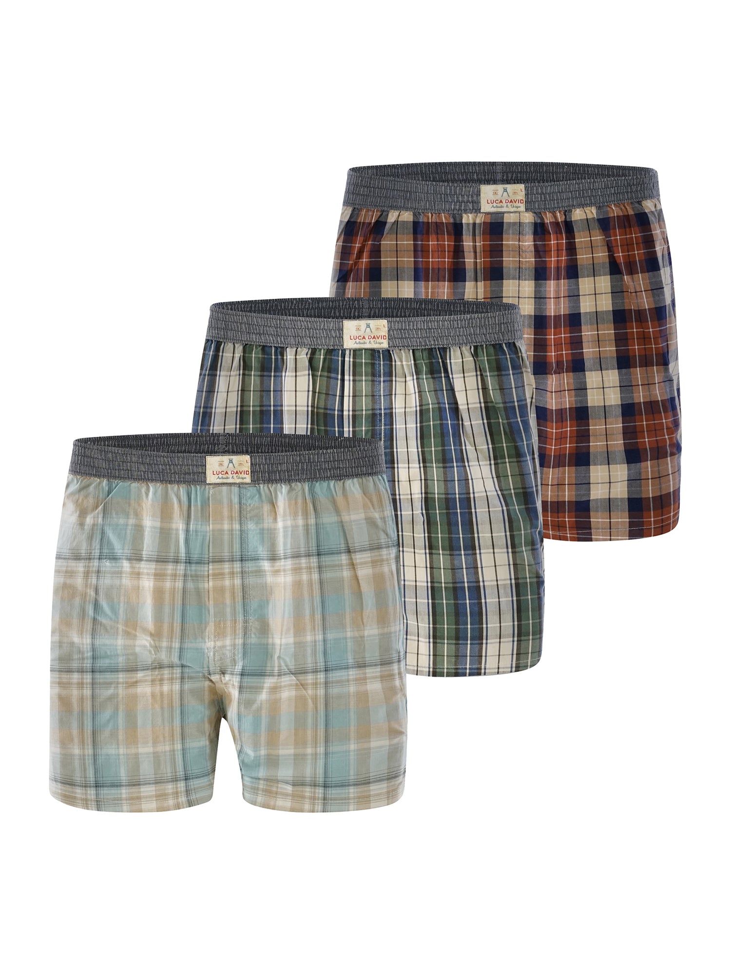 Luca David Herren Boxershorts Olden Glory