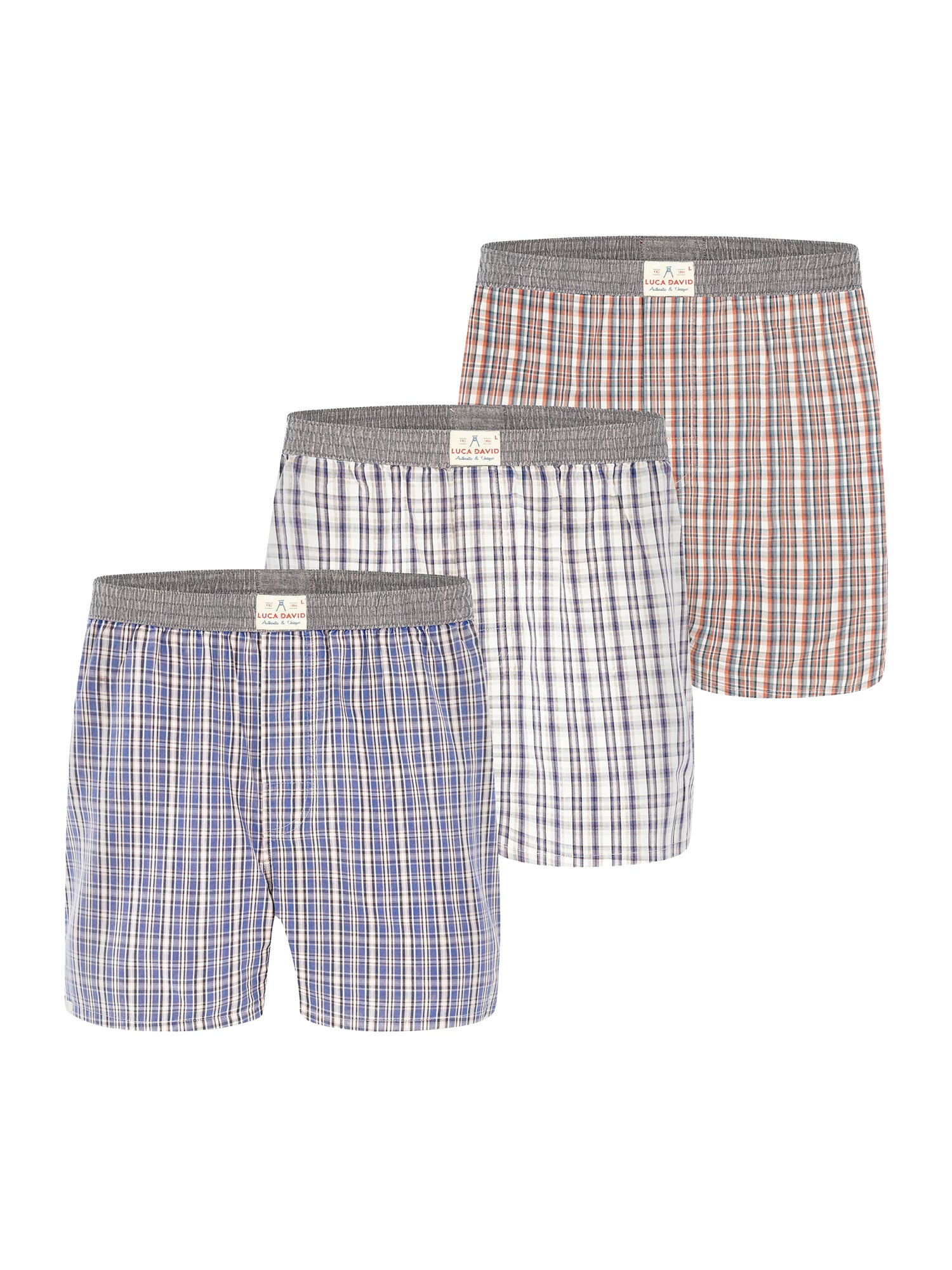 Luca David Herren Boxershorts Olden Glory
