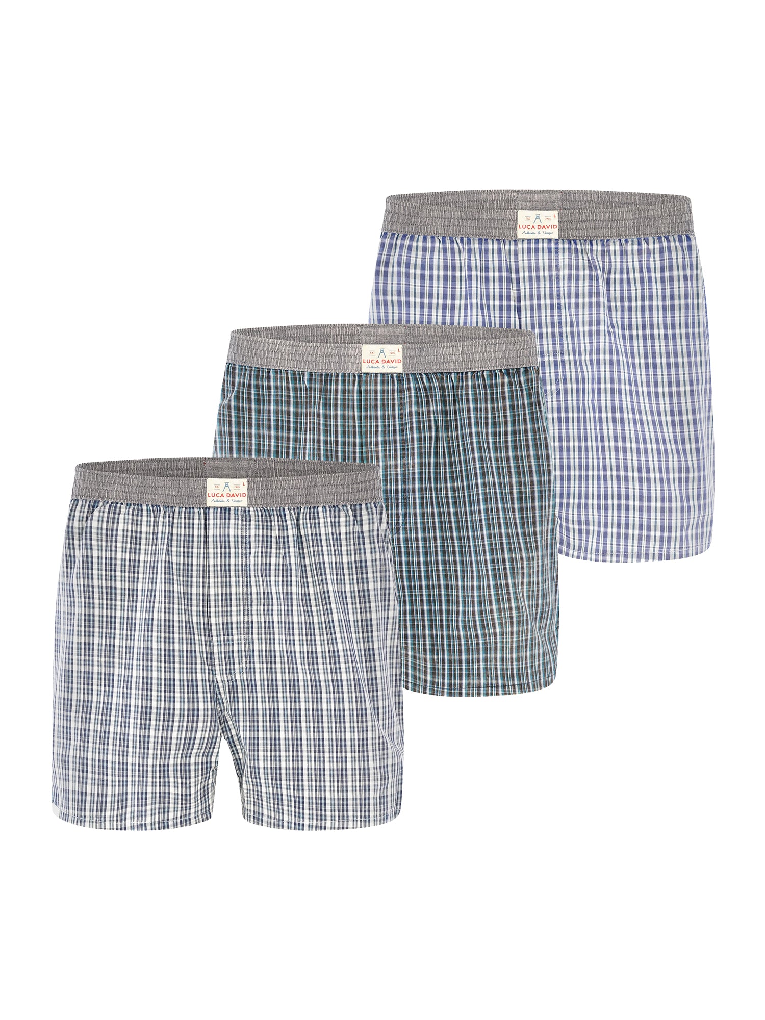 Luca David Herren Boxershorts Olden Glory