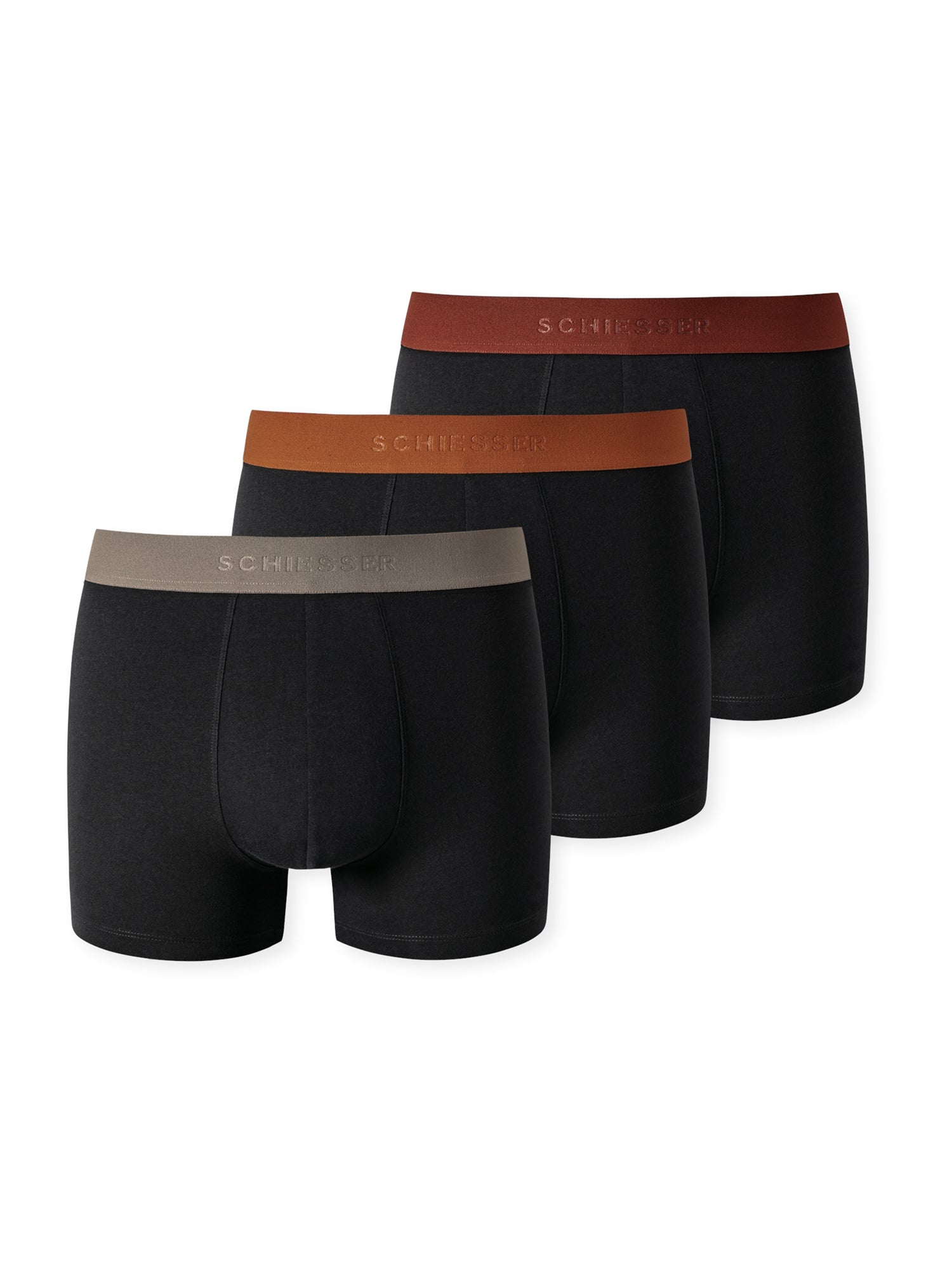 SCHIESSER Herren Trunks 95/5 3er Pack