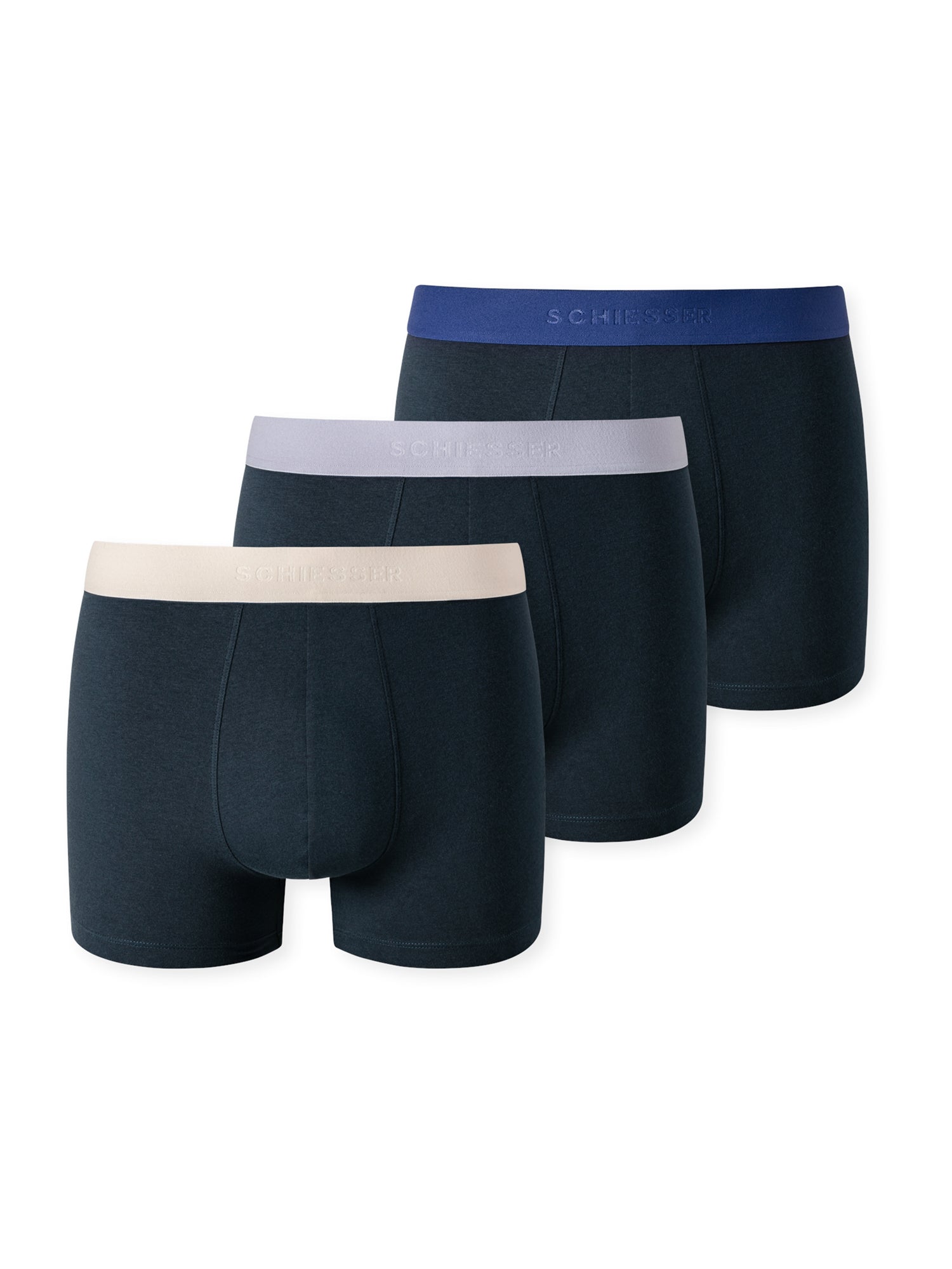 SCHIESSER Herren Trunks 95/5 3er Pack