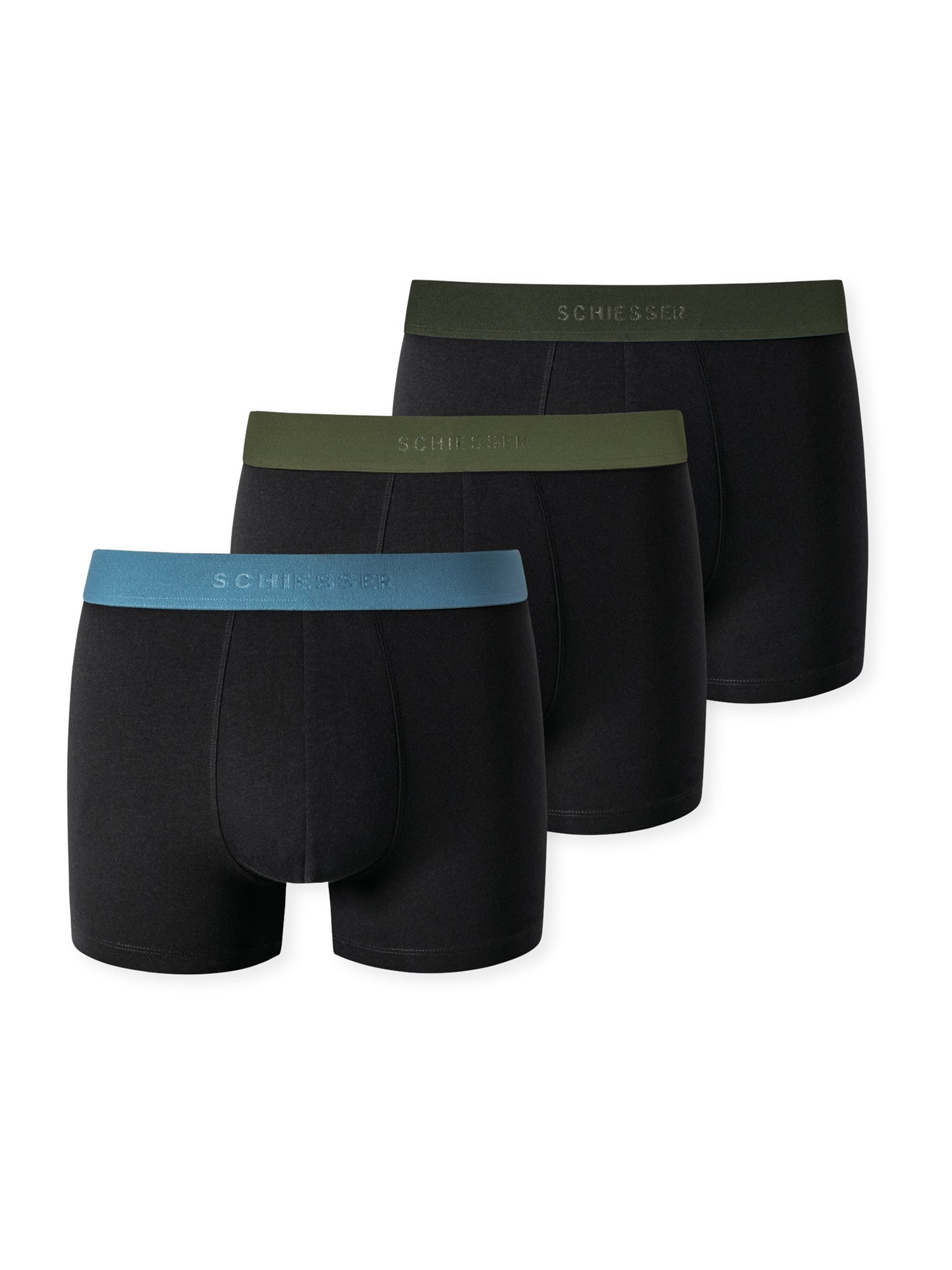 SCHIESSER Herren Trunks 95/5 3er Pack
