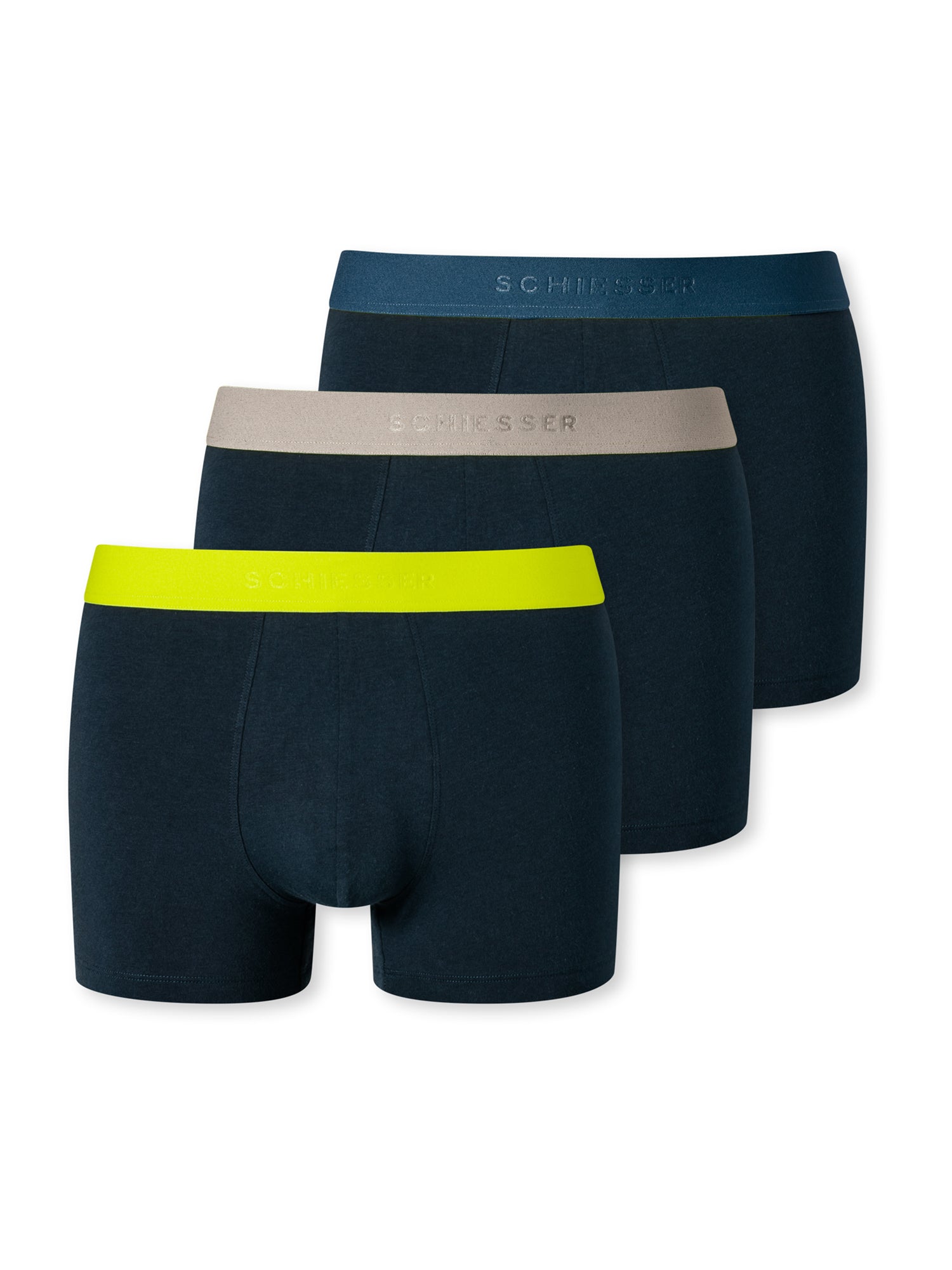 SCHIESSER Herren Trunks 95/5 3er Pack