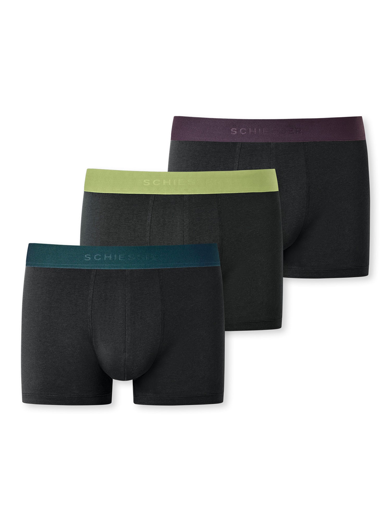 SCHIESSER Herren Trunks 95/5 3er Pack