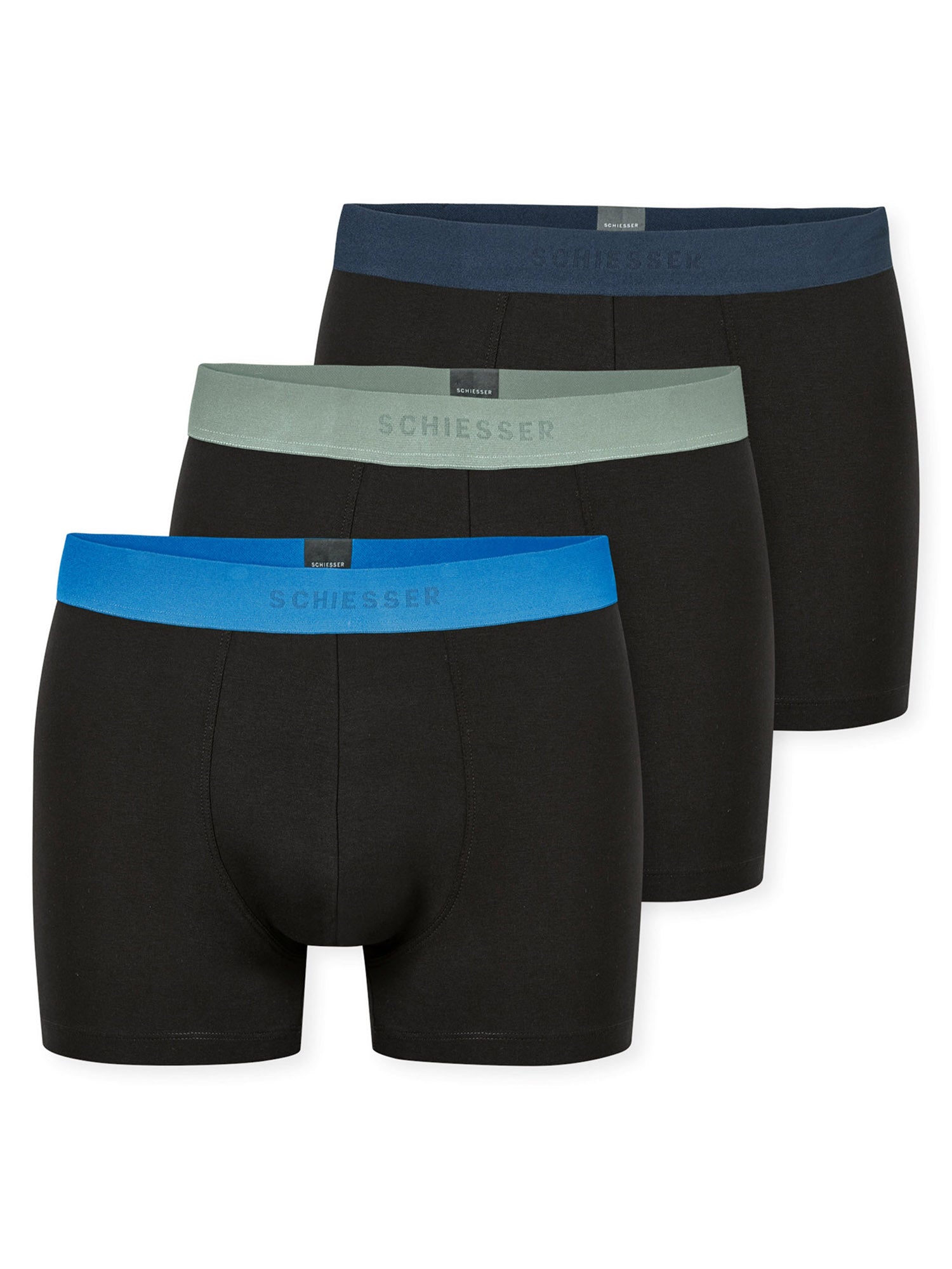 SCHIESSER Herren Trunks 95/5 3er Pack