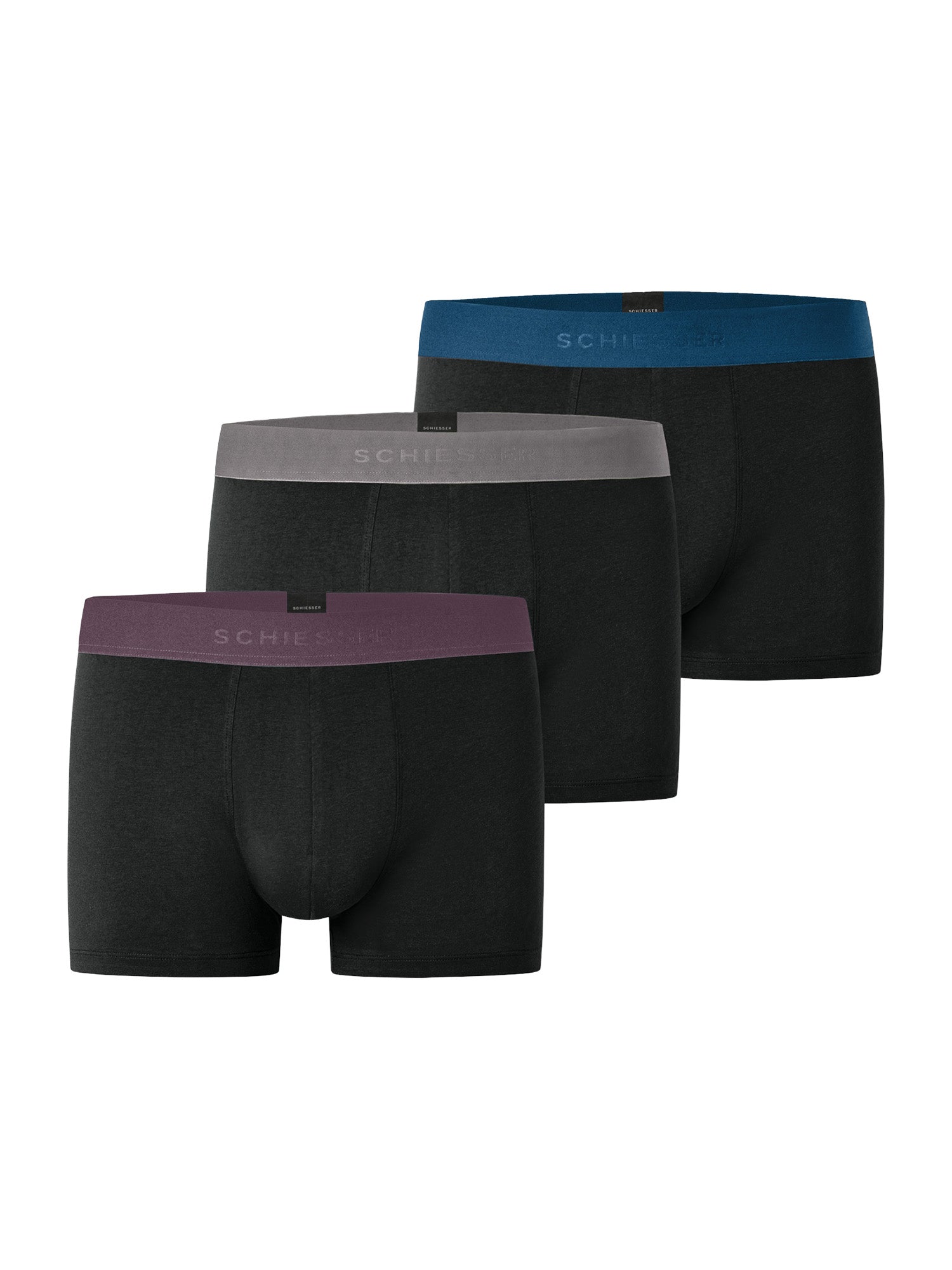 SCHIESSER Herren Trunks 95/5 3er Pack